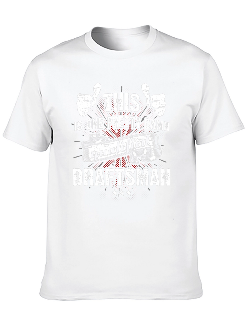 Qualified Draftsman Graphic T-Shirt