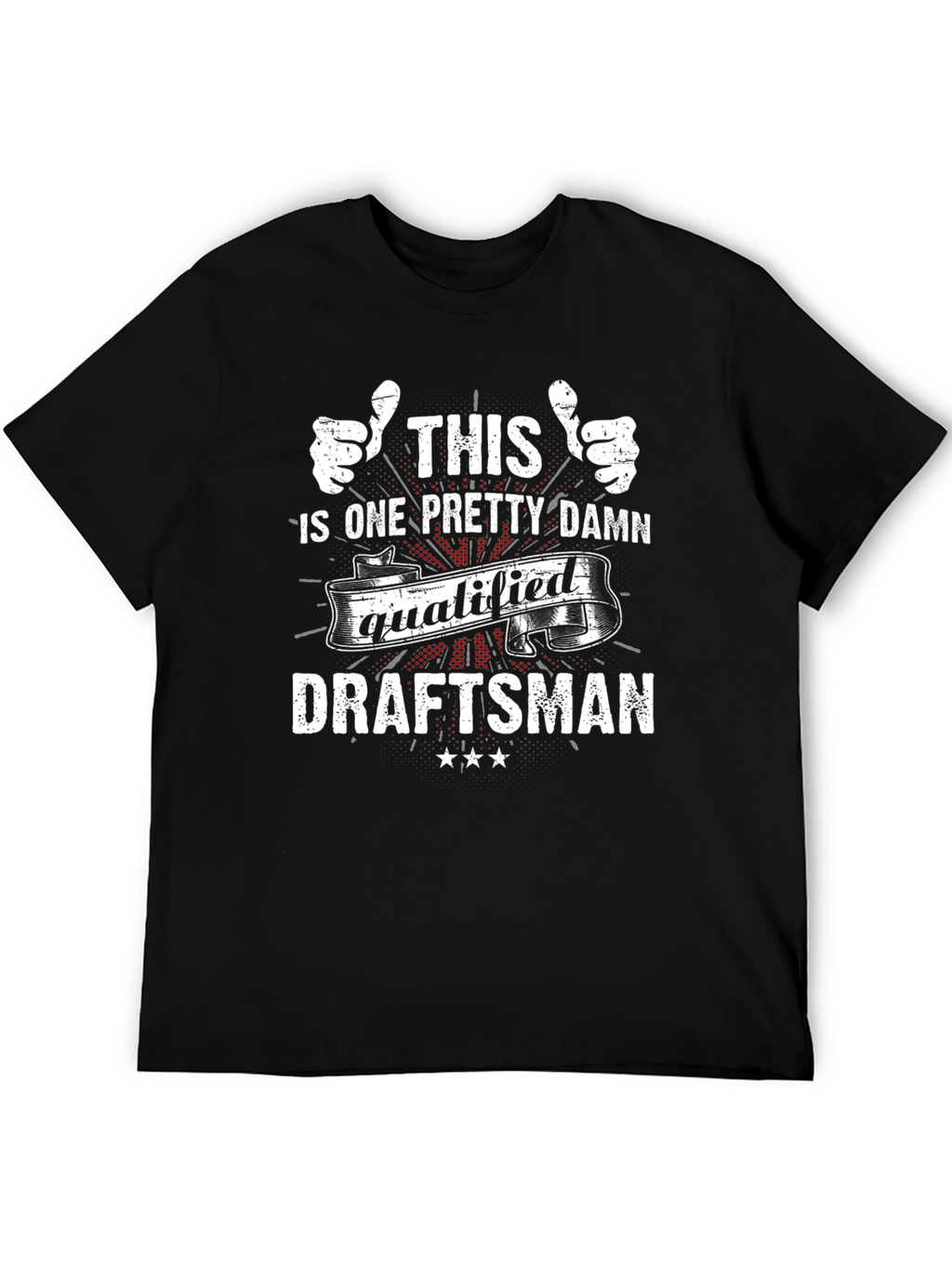 Qualified Draftsman Graphic T-Shirt