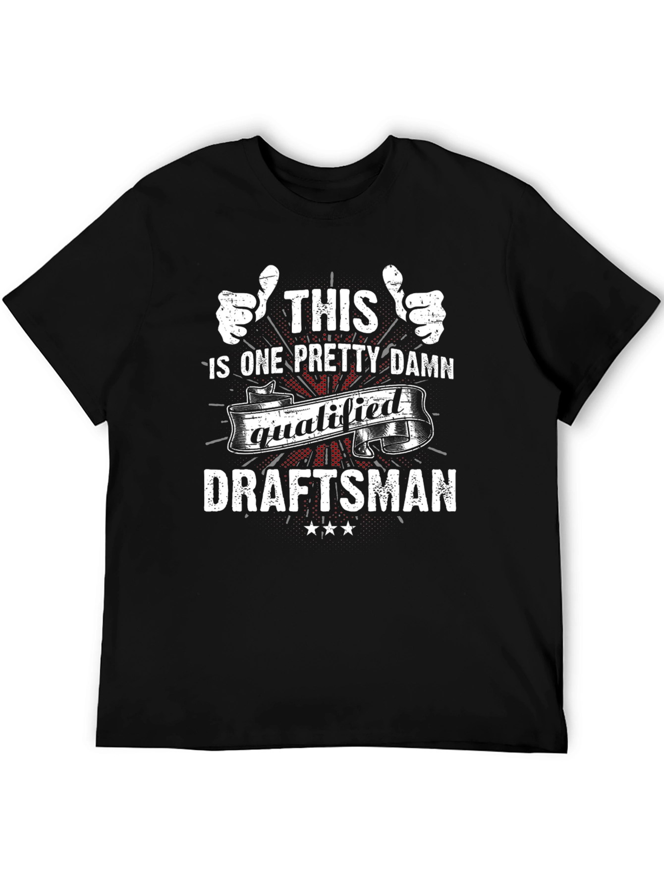 Qualified Draftsman Graphic T-Shirt