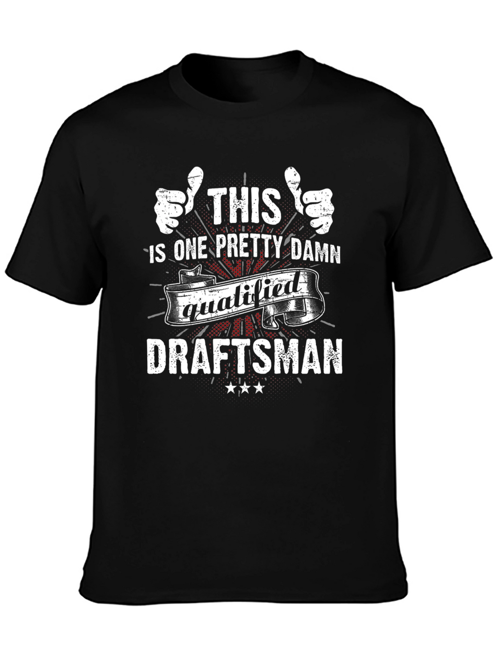 Qualified Draftsman Graphic T-Shirt