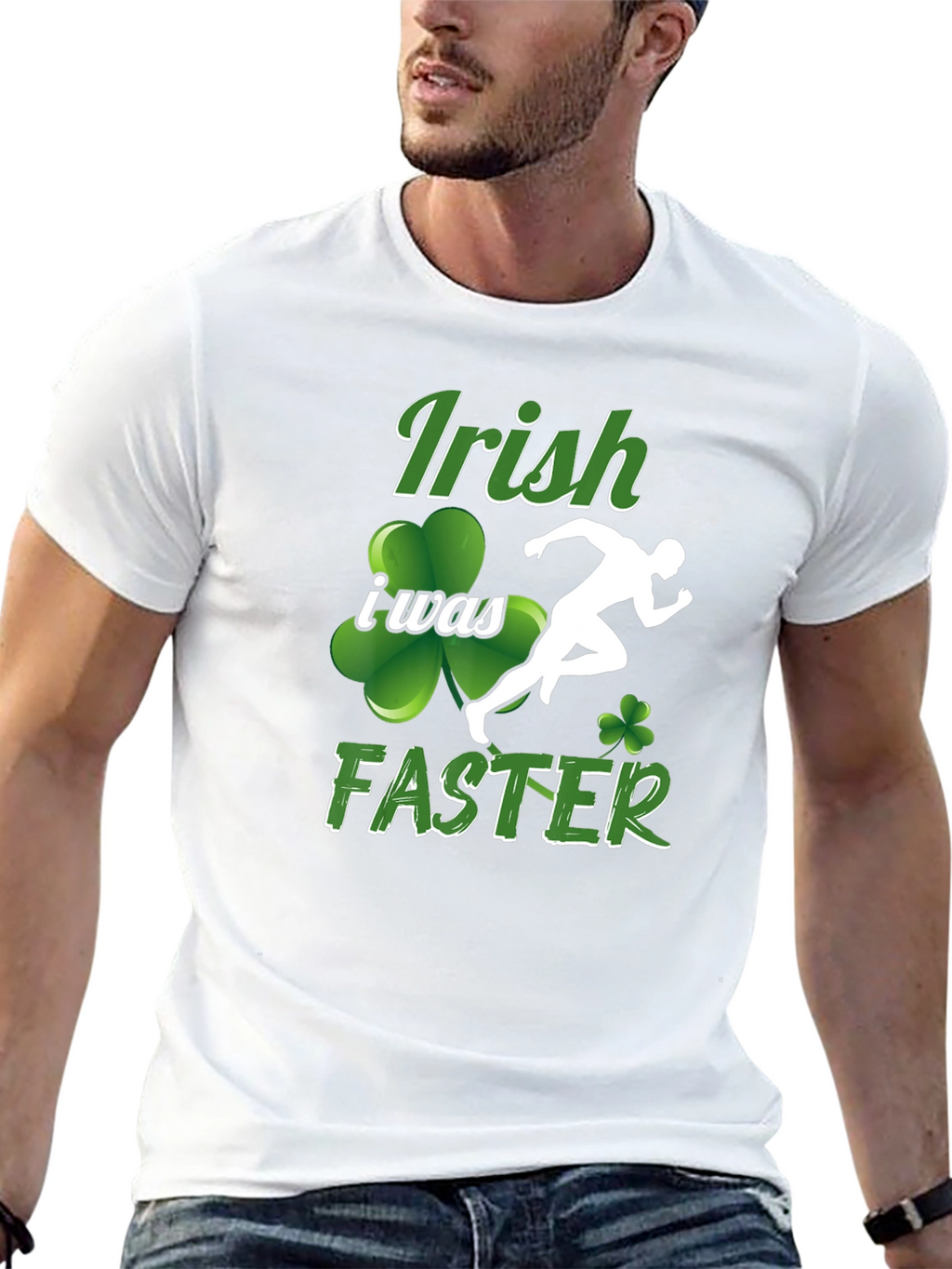 Irish I Was Faster Graphic T-Shirt