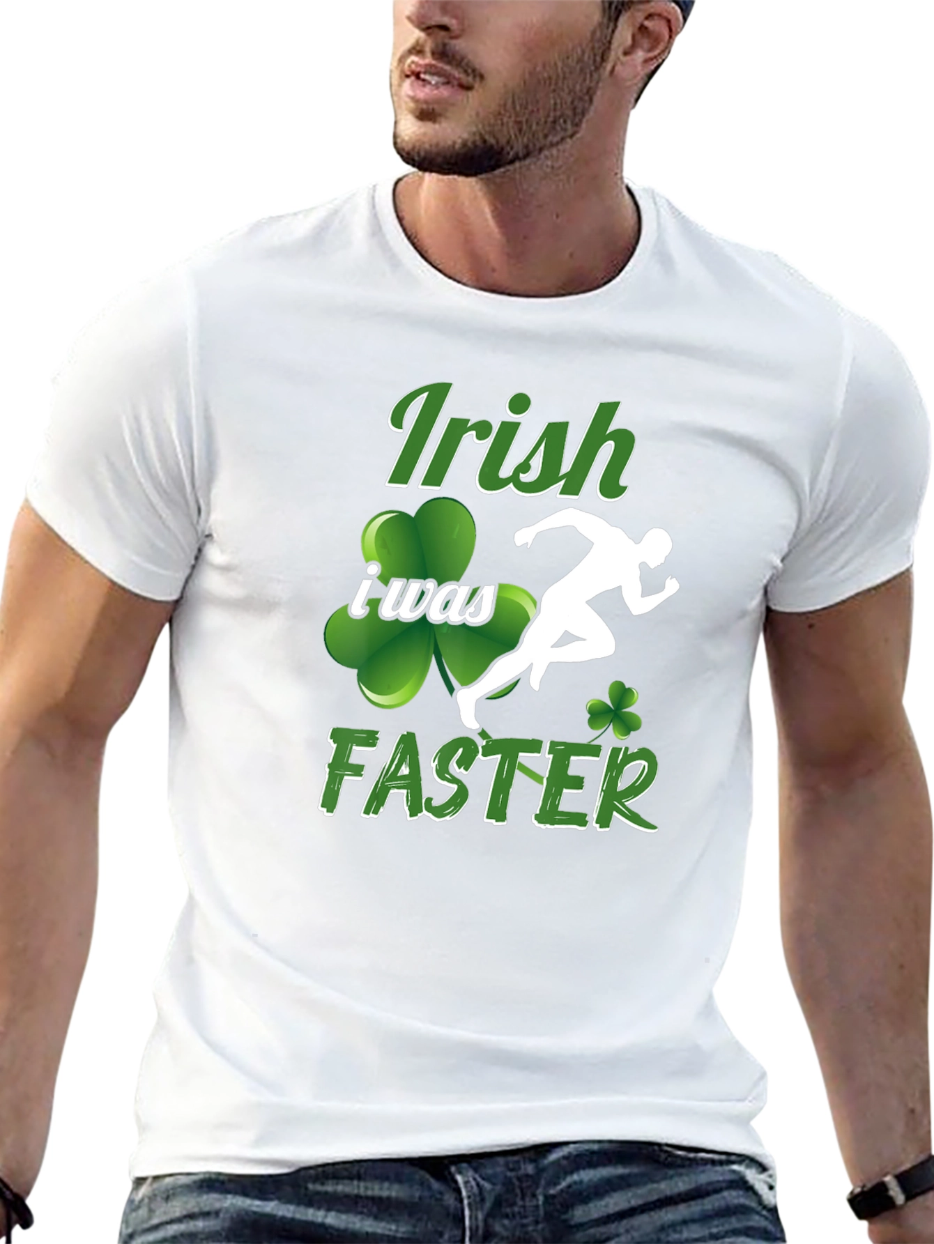 Irish I Was Faster Graphic T-Shirt