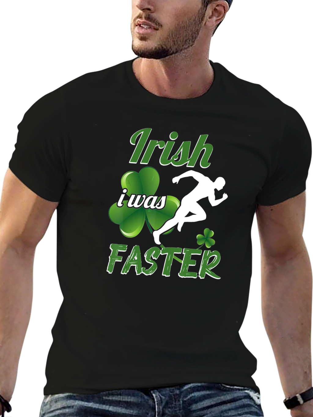 Irish I Was Faster Graphic T-Shirt