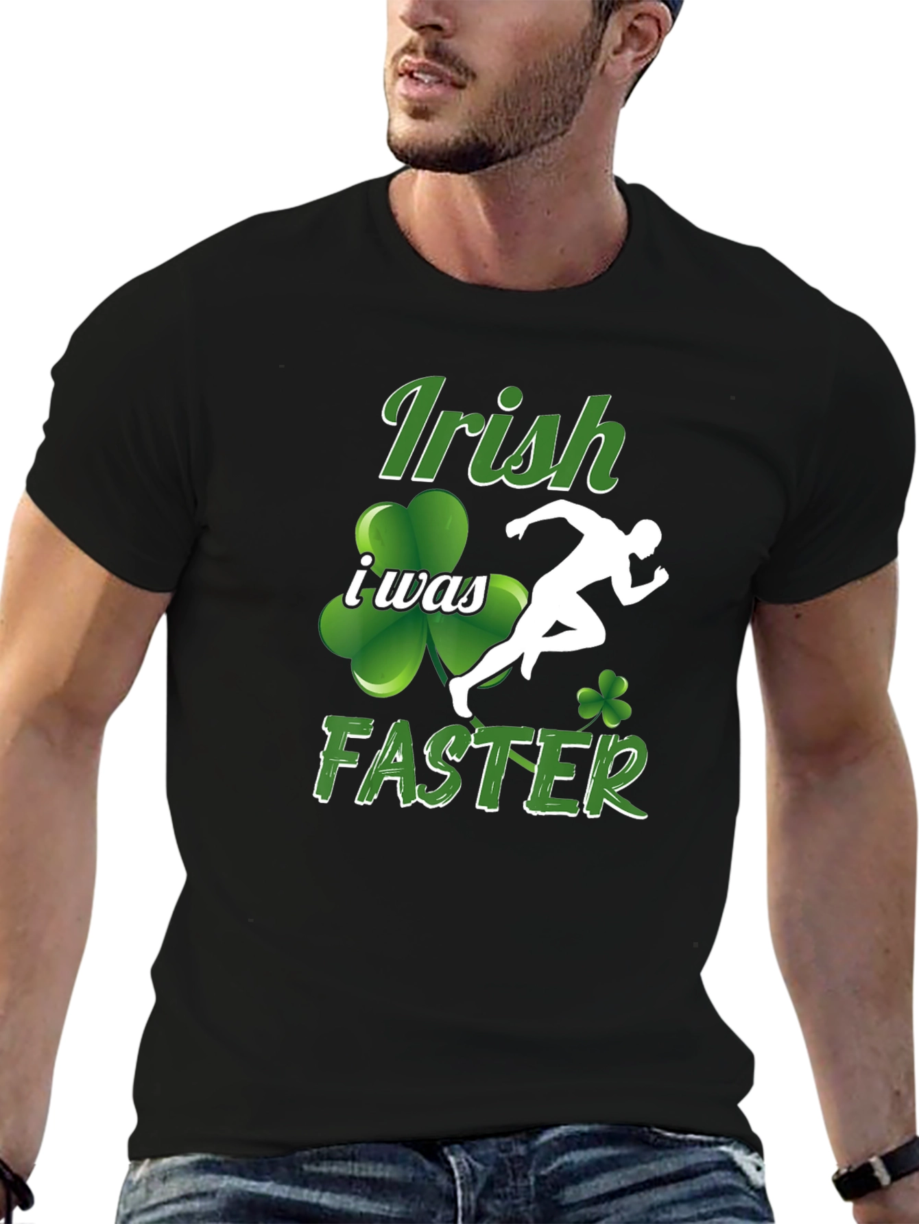 Irish I Was Faster Graphic T-Shirt