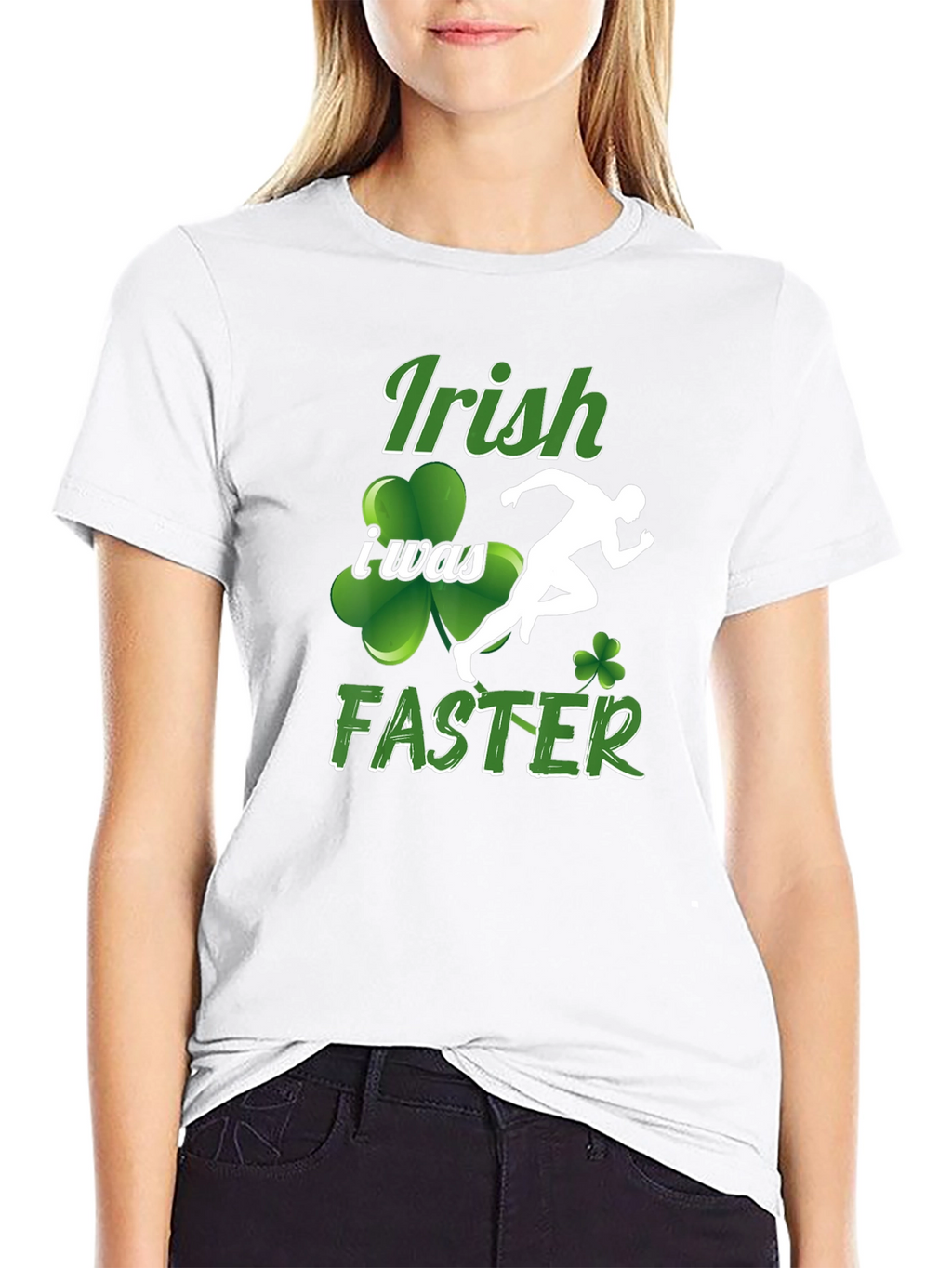 Irish I Was Faster Graphic T-Shirt