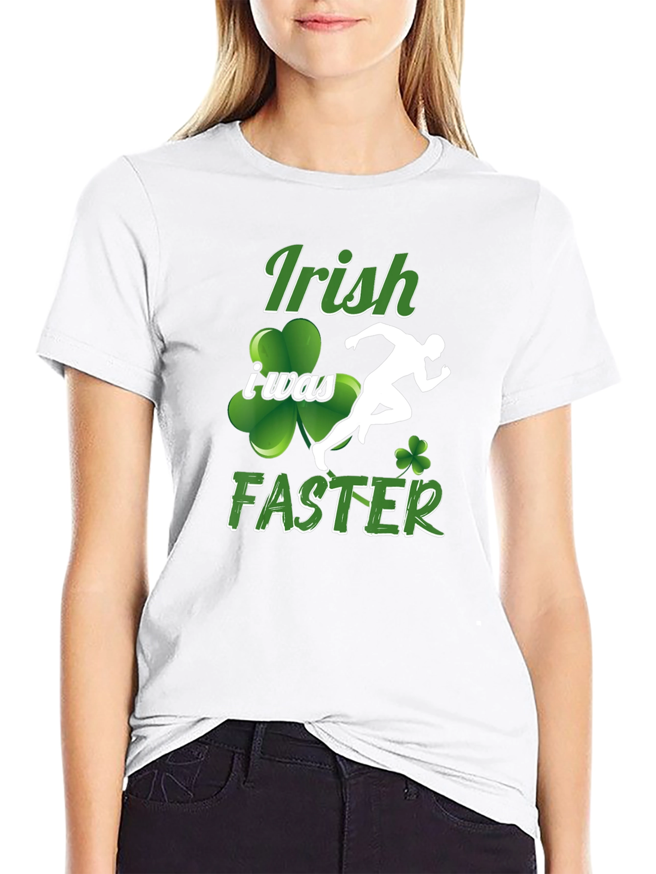 Irish I Was Faster Graphic T-Shirt