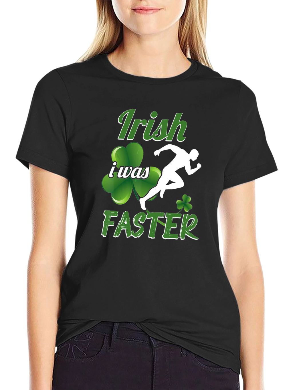 Irish I Was Faster Graphic T-Shirt