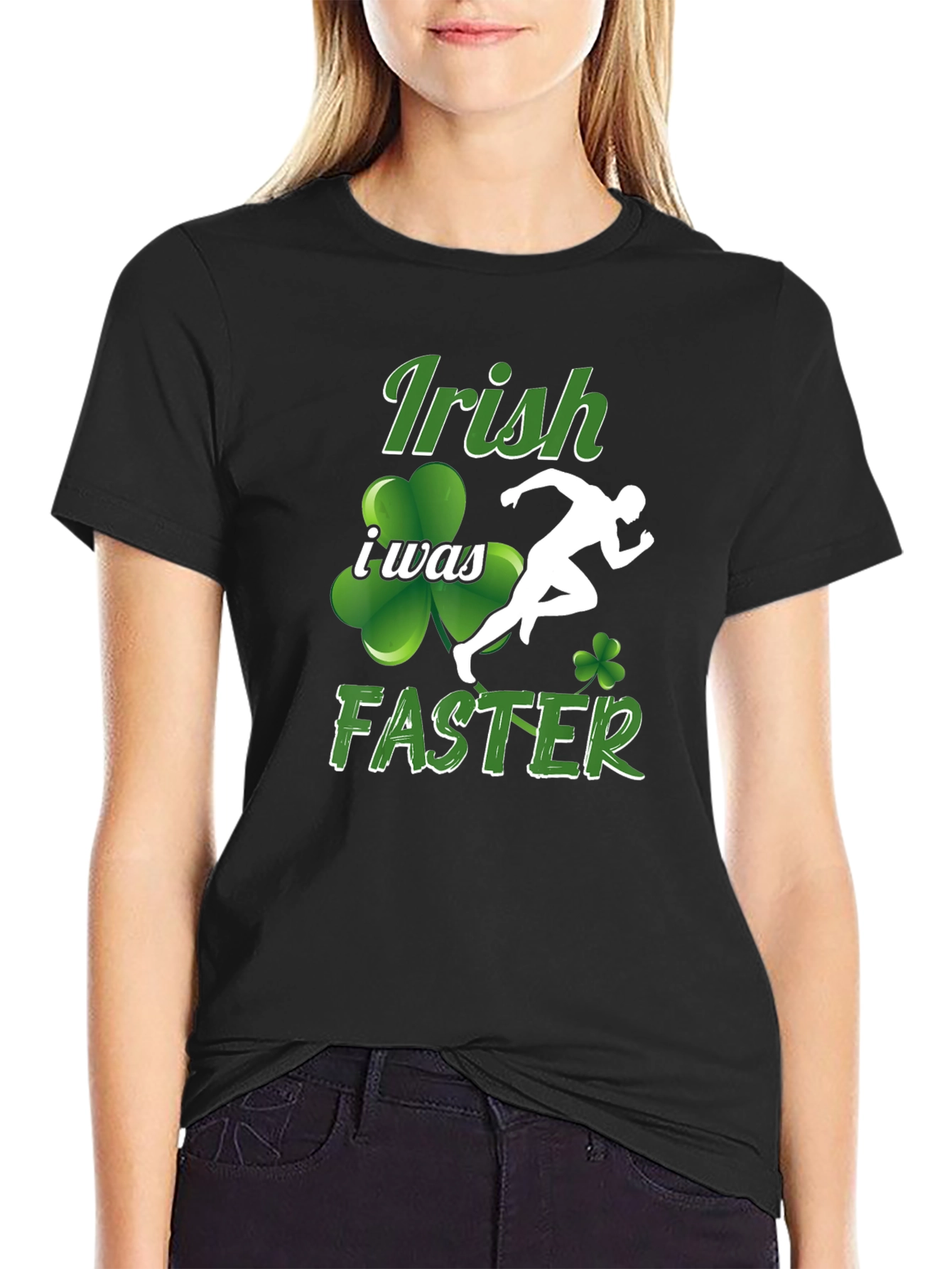 Irish I Was Faster Graphic T-Shirt