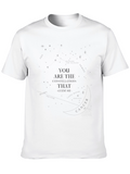 Constellation Guide Tee - Black Graphic T-Shirt
