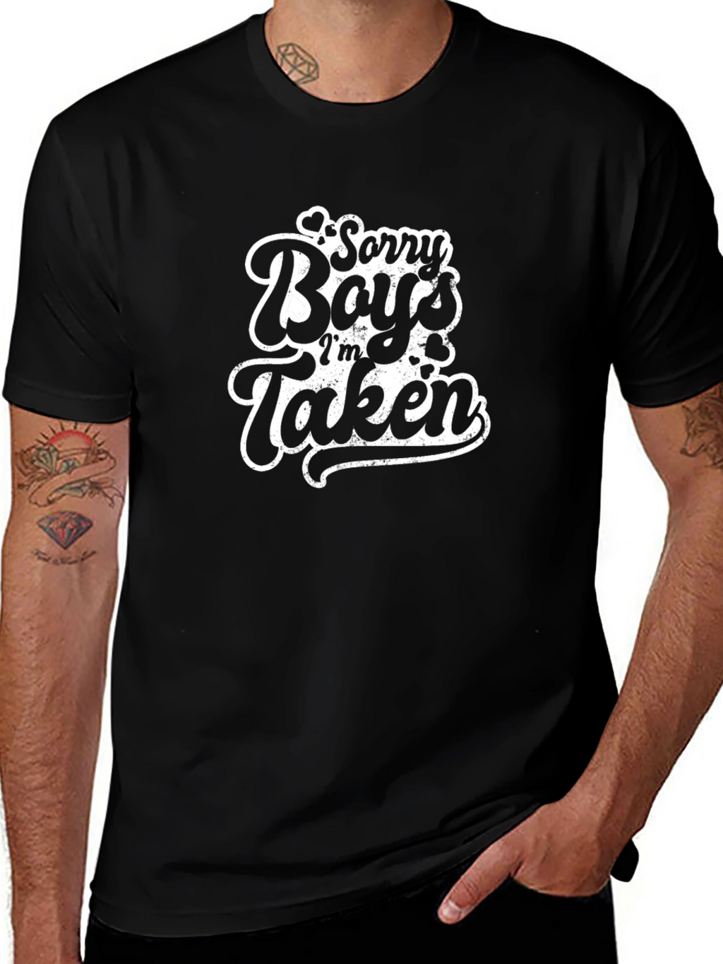 Sorry Boys Im Taken Graphic Tee