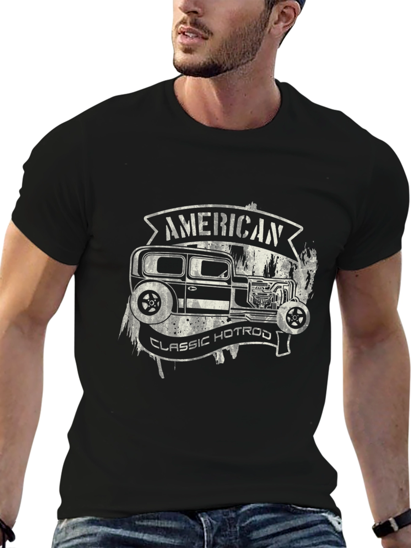 American Classic Hotrod Graphic T-Shirt