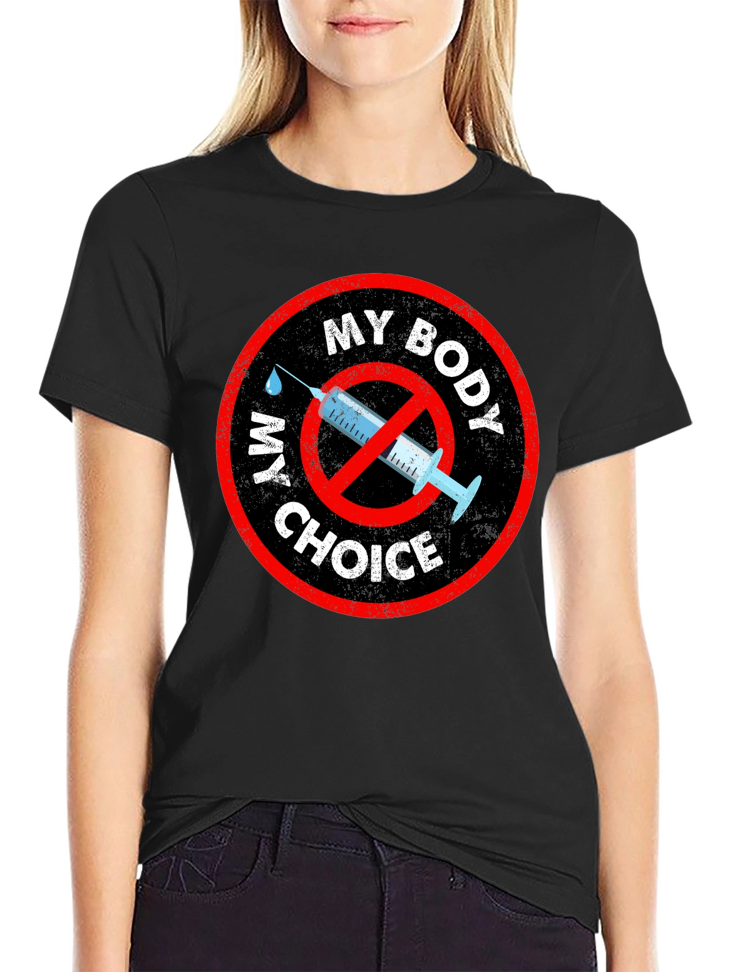 My Body My Choice T-Shirt Anti Vaccine Mandate