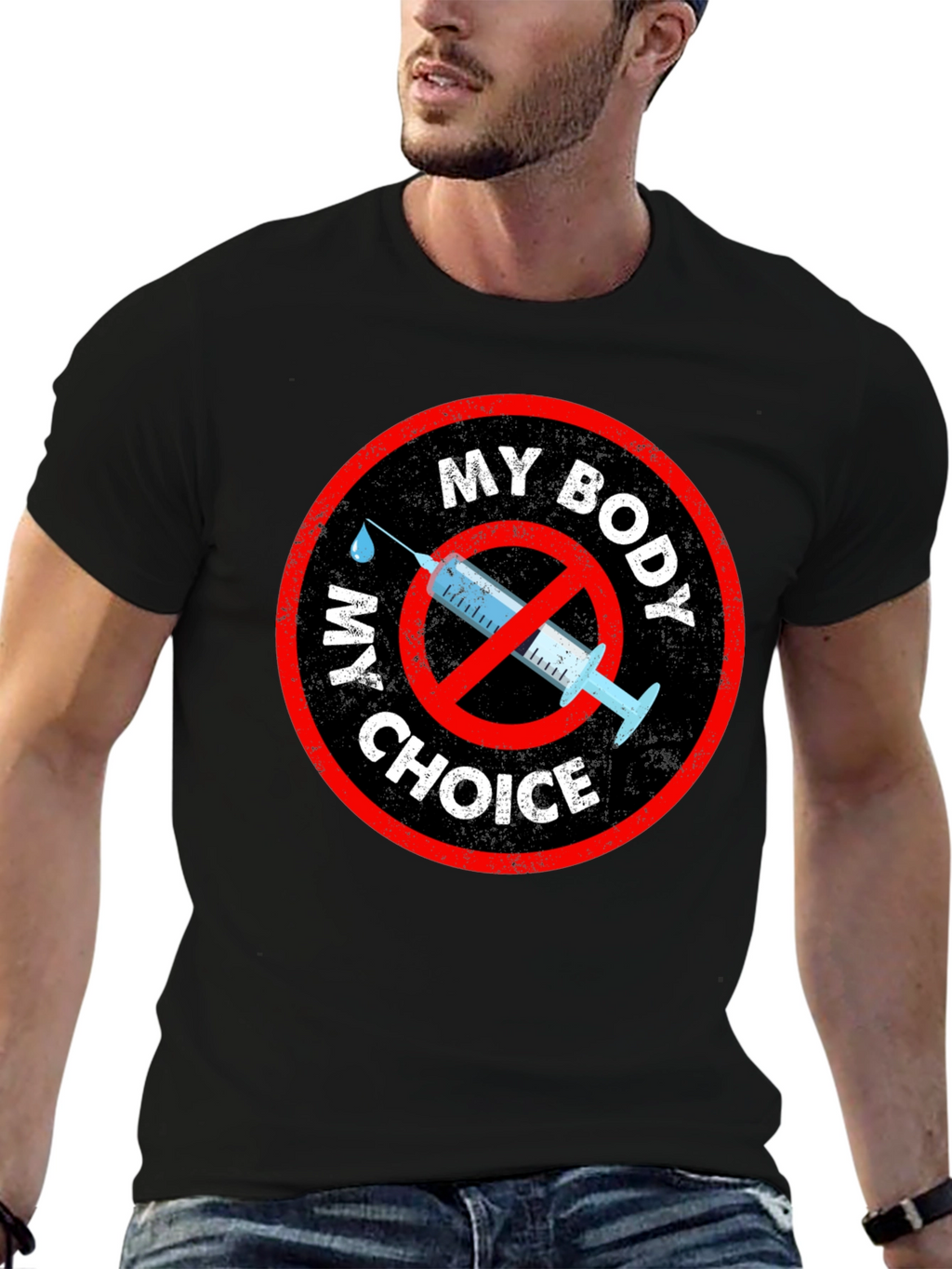 My Body My Choice T-Shirt Anti Vaccine Mandate