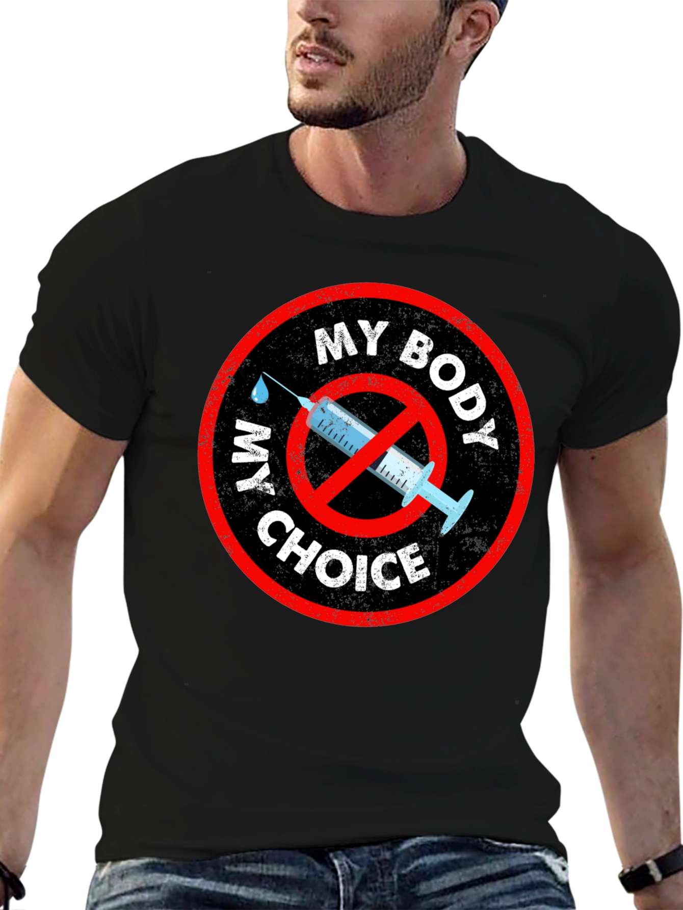 My Body My Choice T-Shirt Anti Vaccine Mandate