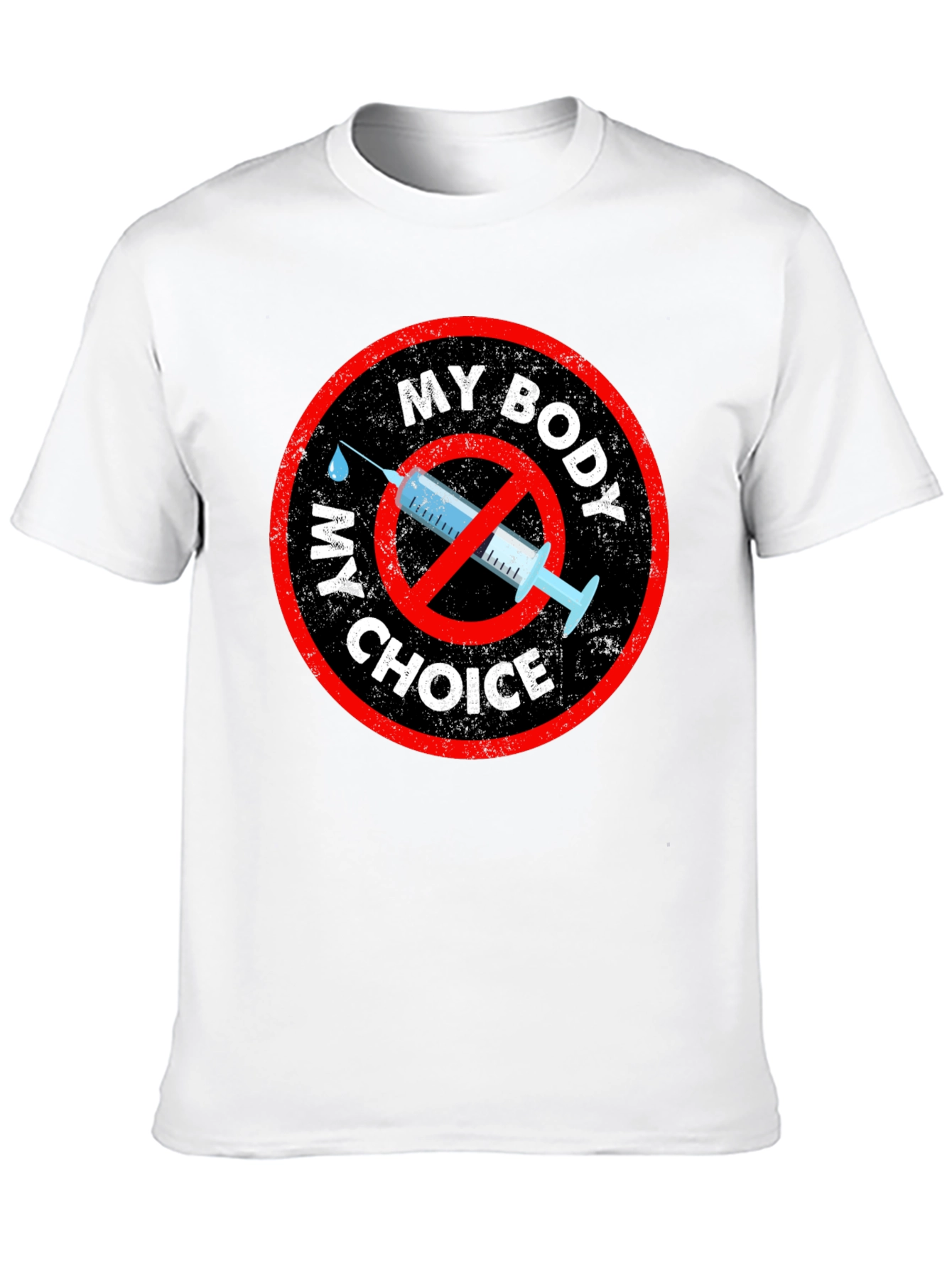My Body My Choice T-Shirt Anti Vaccine Mandate