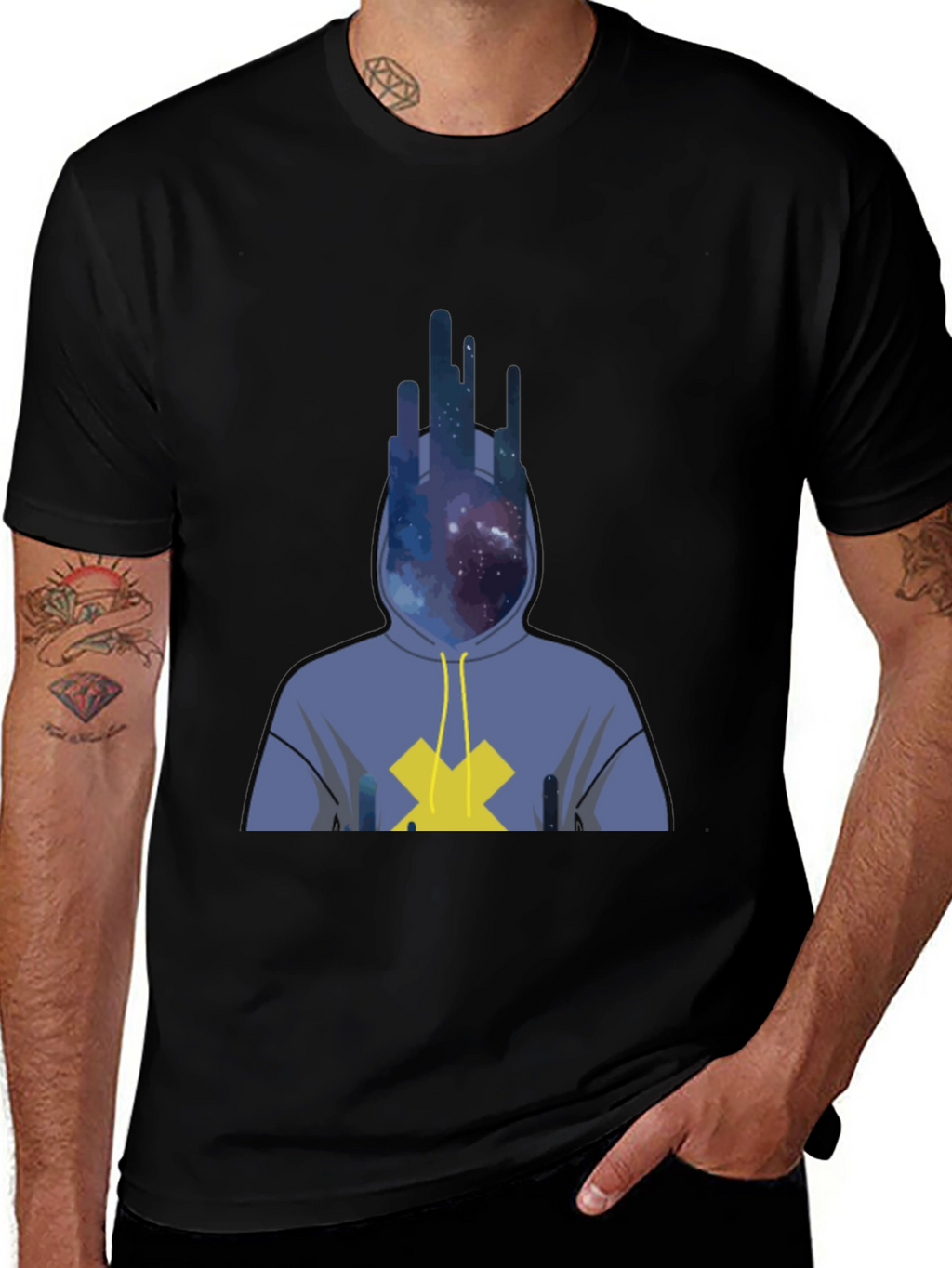 Galaxy Hoodie T-Shirt - Stylish & Unique Design