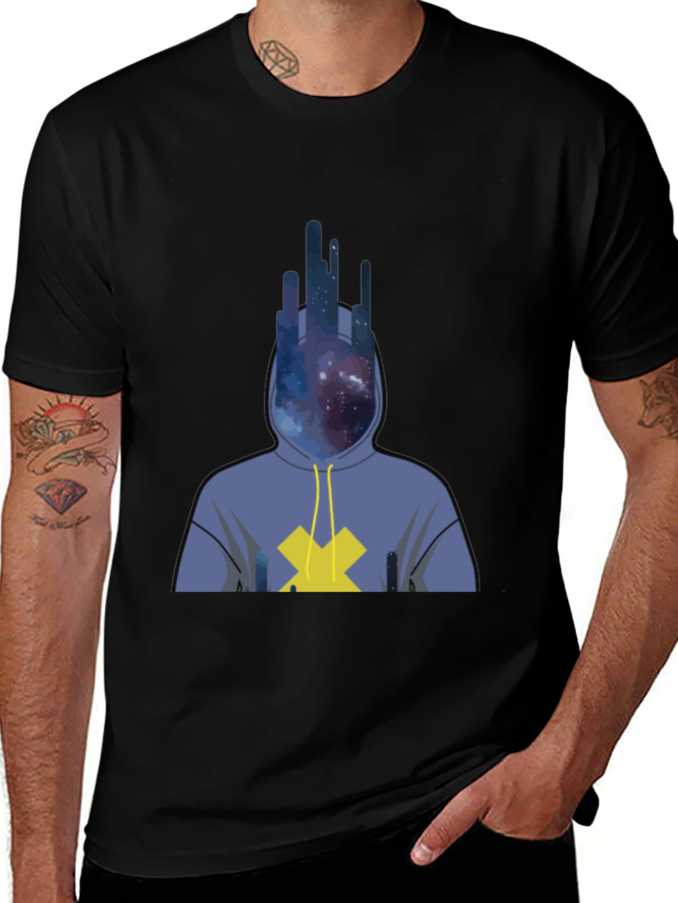 Galaxy Hoodie T-Shirt - Stylish & Unique Design