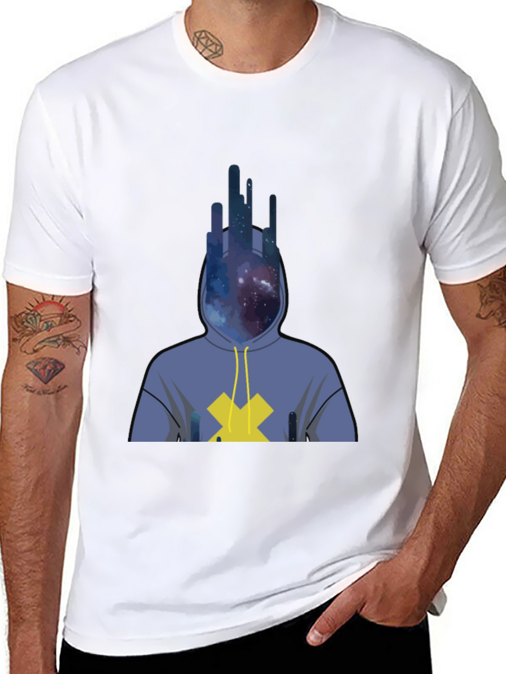 Galaxy Hoodie T-Shirt - Stylish & Unique Design