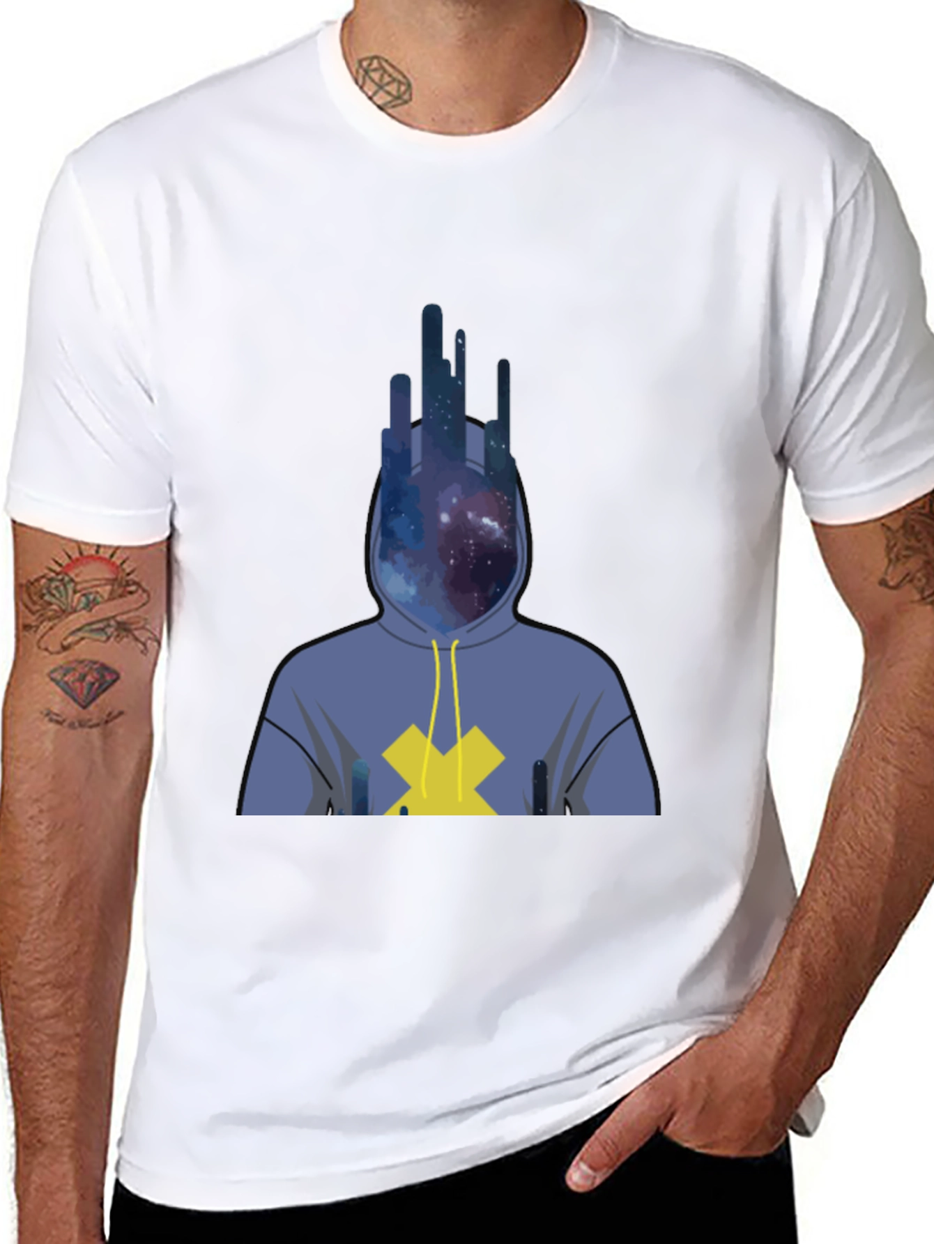 Galaxy Hoodie T-Shirt - Stylish & Unique Design