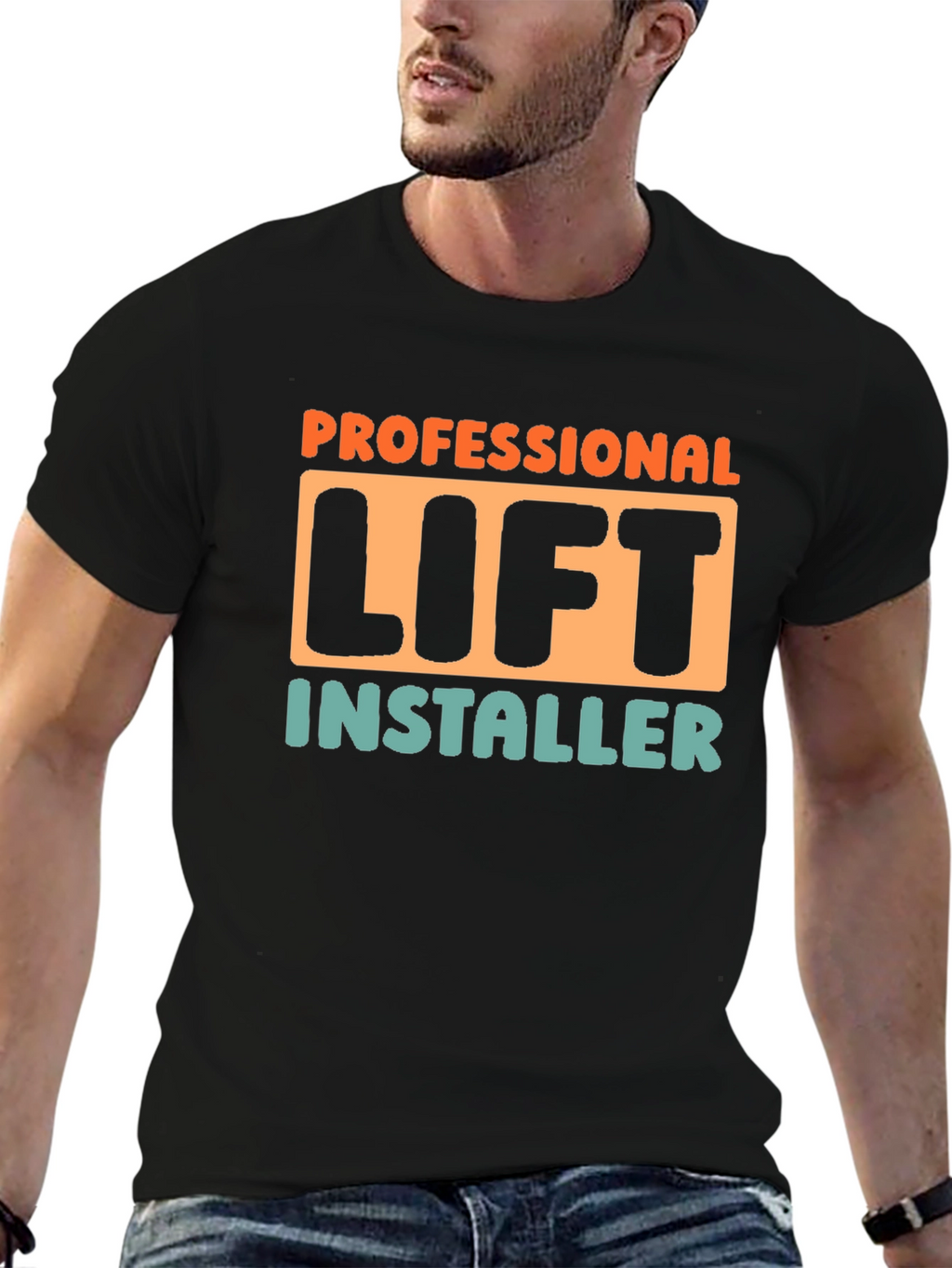 Professional Lift Installer T-Shirt