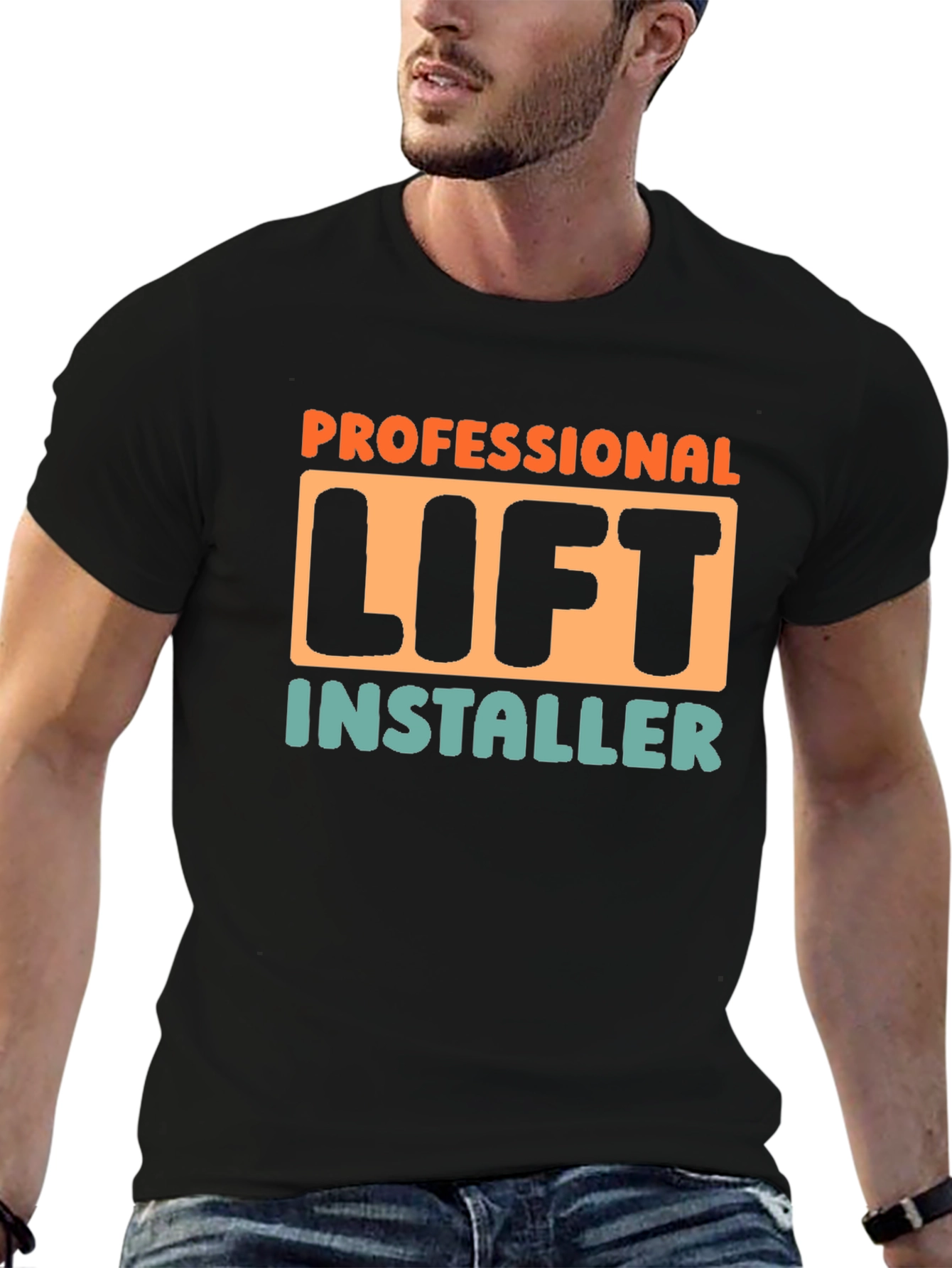 Professional Lift Installer T-Shirt