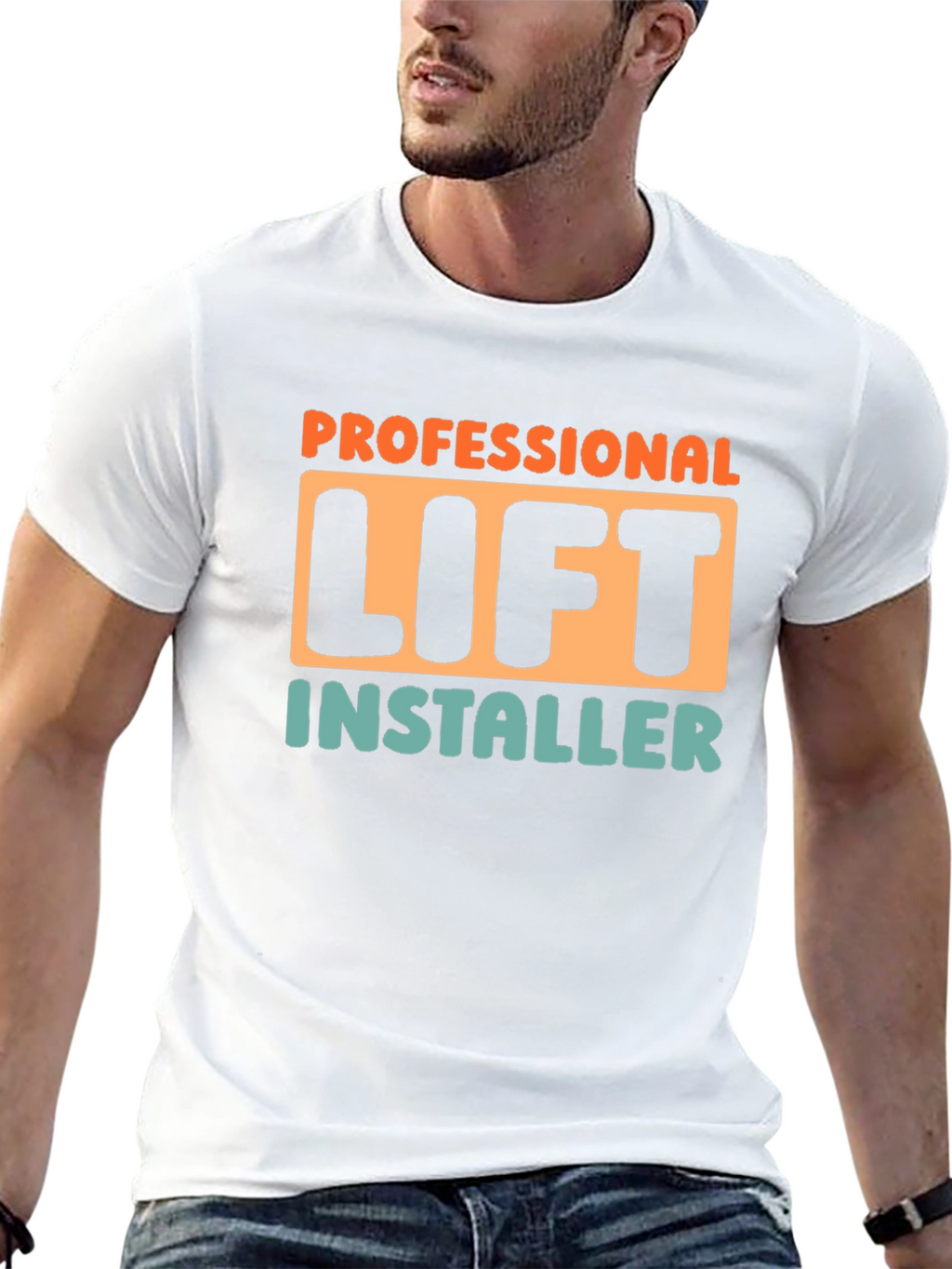 Professional Lift Installer T-Shirt