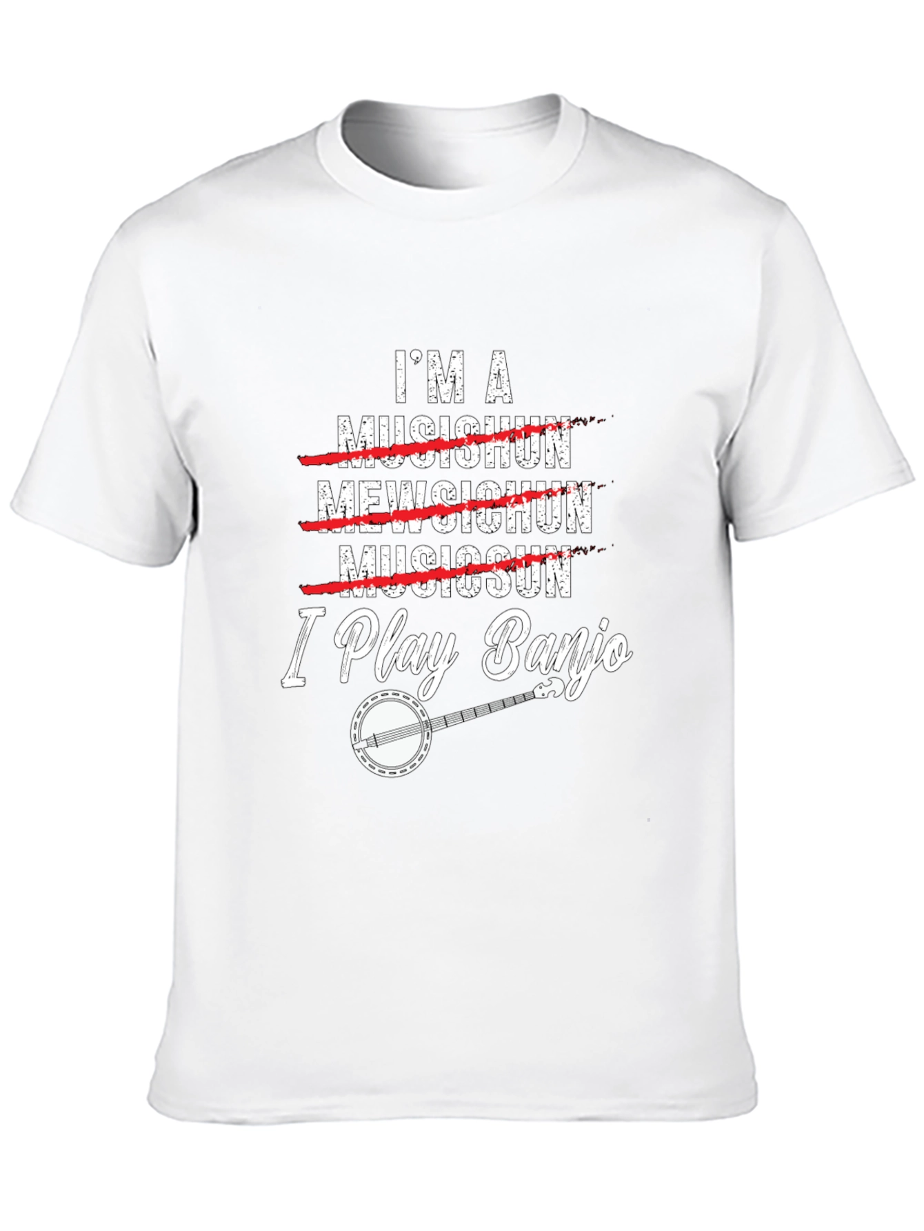 I Play Banjo T-Shirt Musician Gift