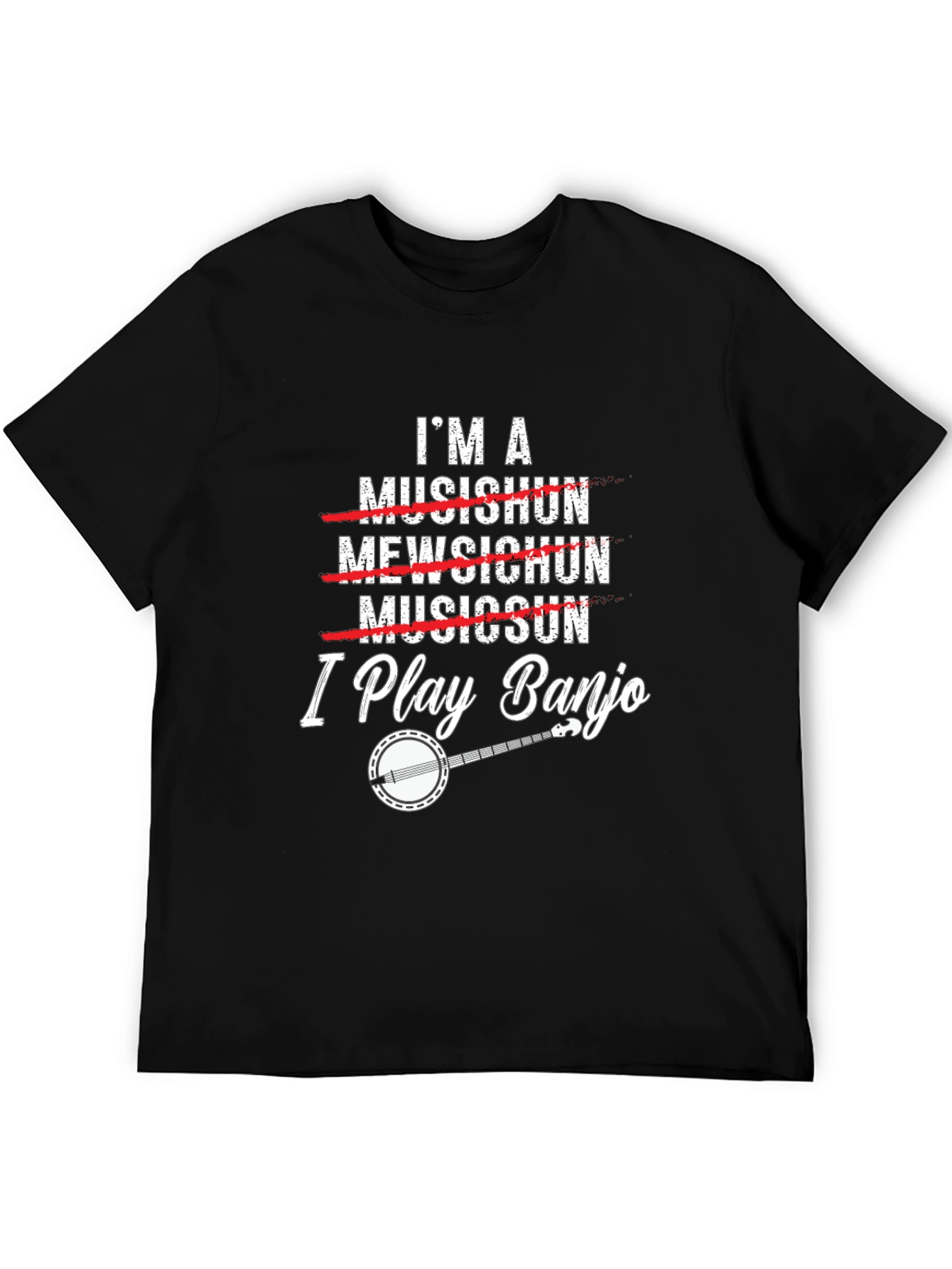 I Play Banjo T-Shirt Musician Gift