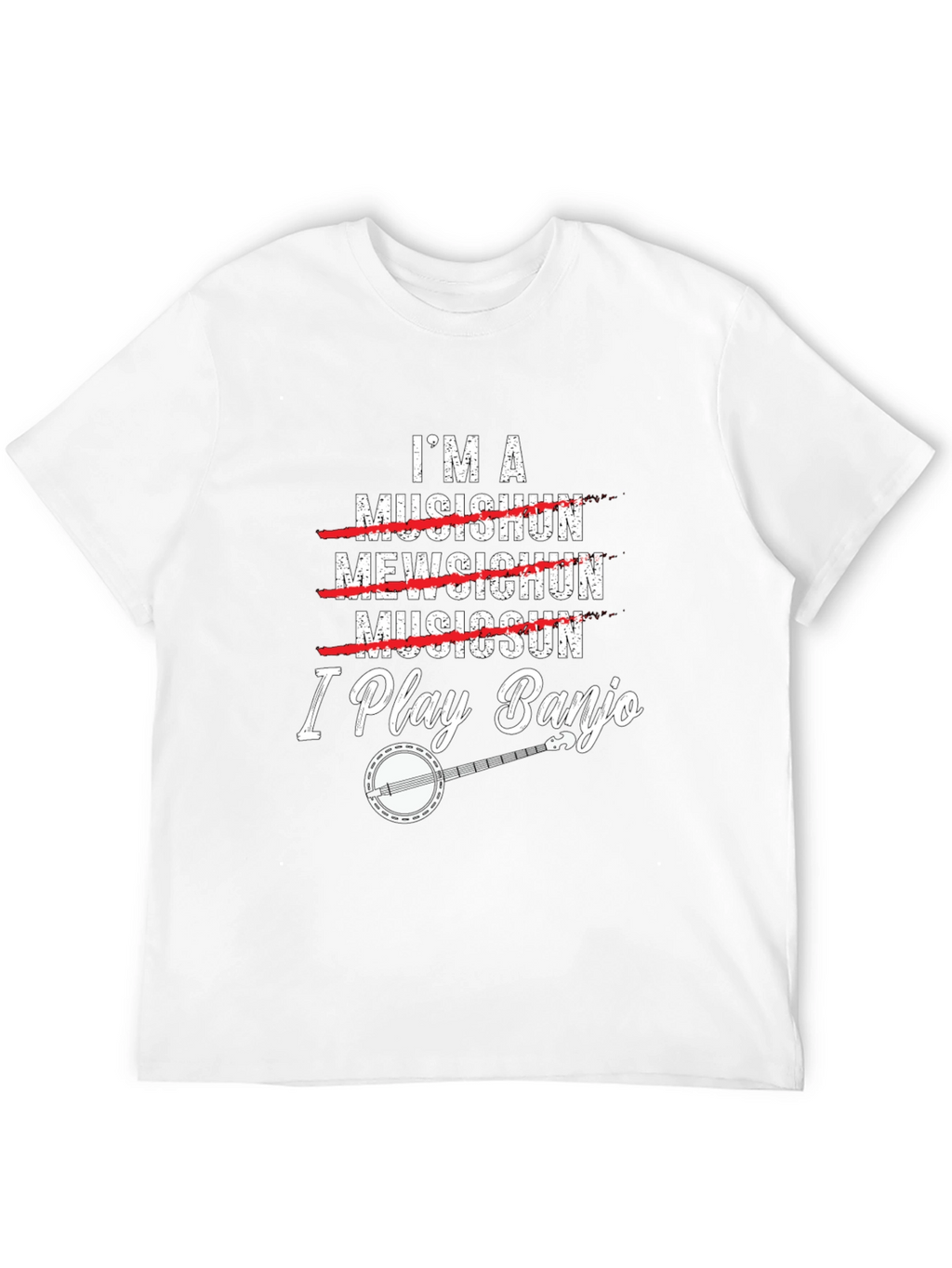 I Play Banjo T-Shirt Musician Gift