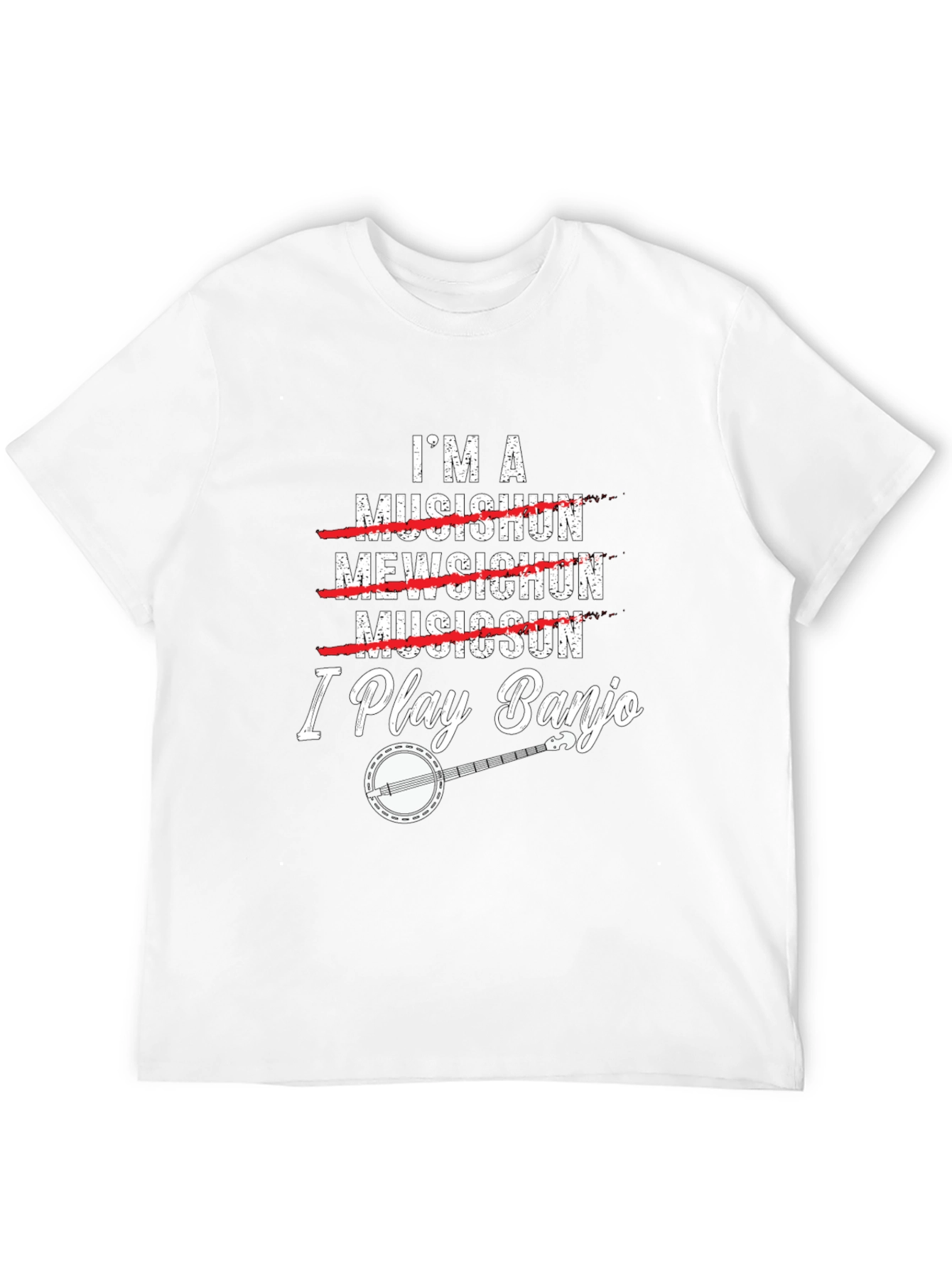 I Play Banjo T-Shirt Musician Gift