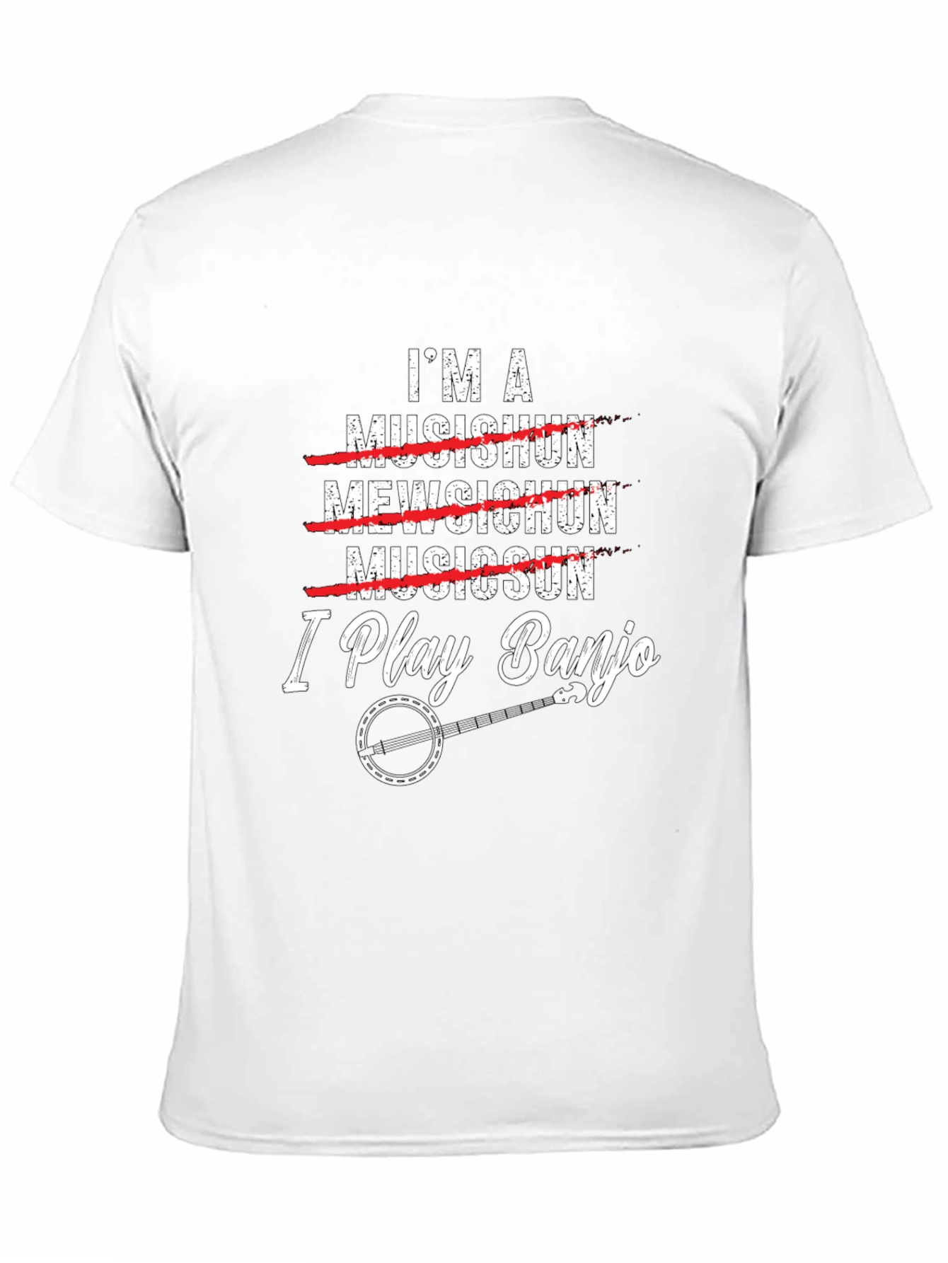 I Play Banjo T-Shirt Musician Gift