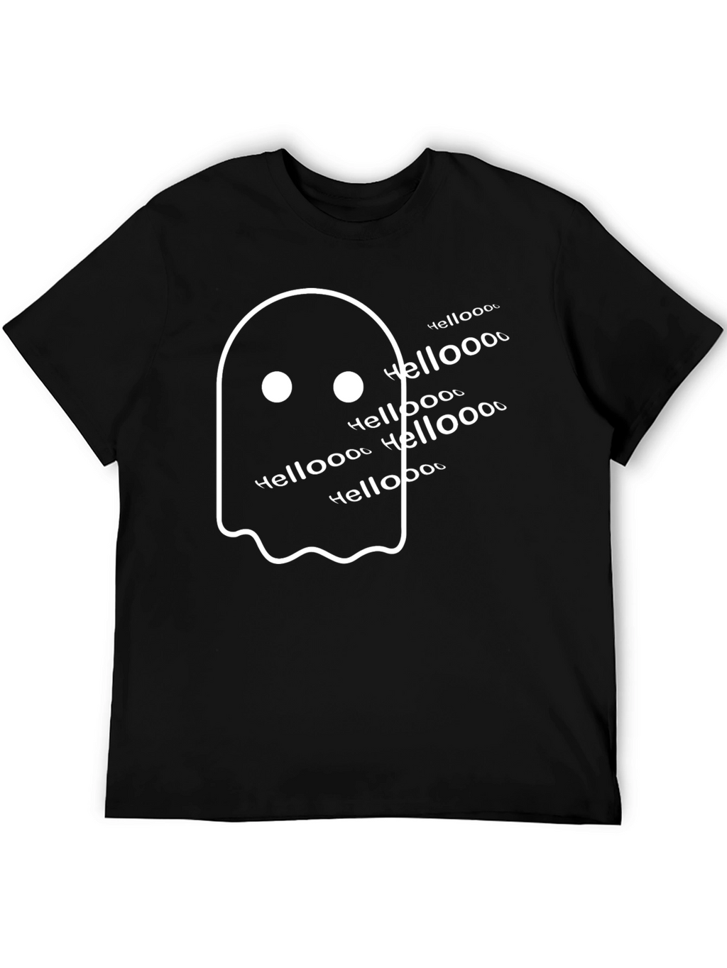 Spooky Ghost Tee - Helloooo! Halloween T-Shirt
