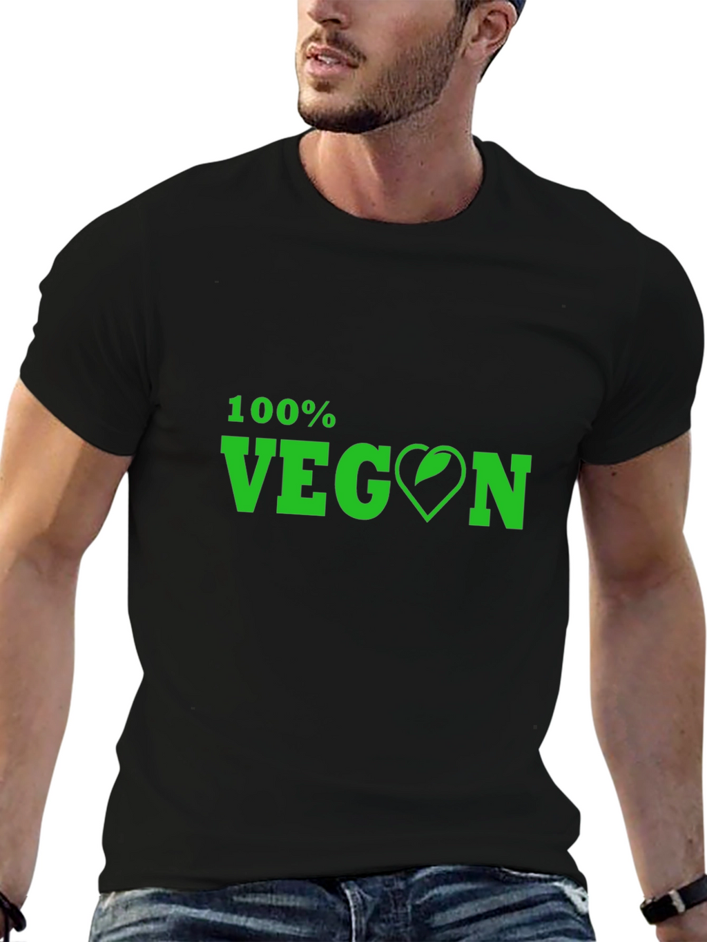 100% Vegan Graphic Tee - Plant-Based Lifestyle Shirt