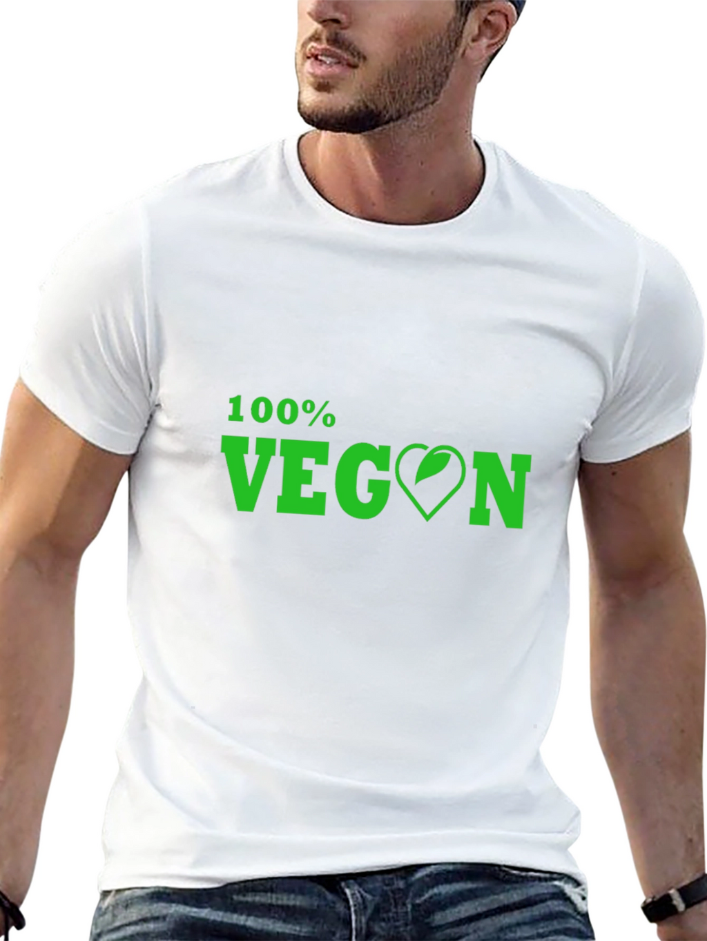 100% Vegan Graphic Tee - Plant-Based Lifestyle Shirt