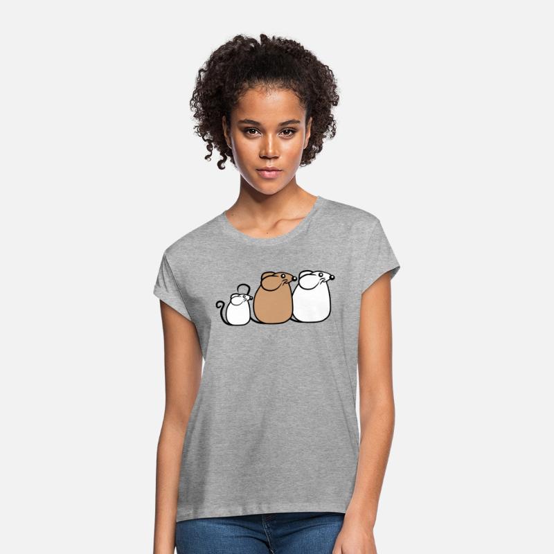 3 Mice Family Child Mom Dad Parents Sweet Mother