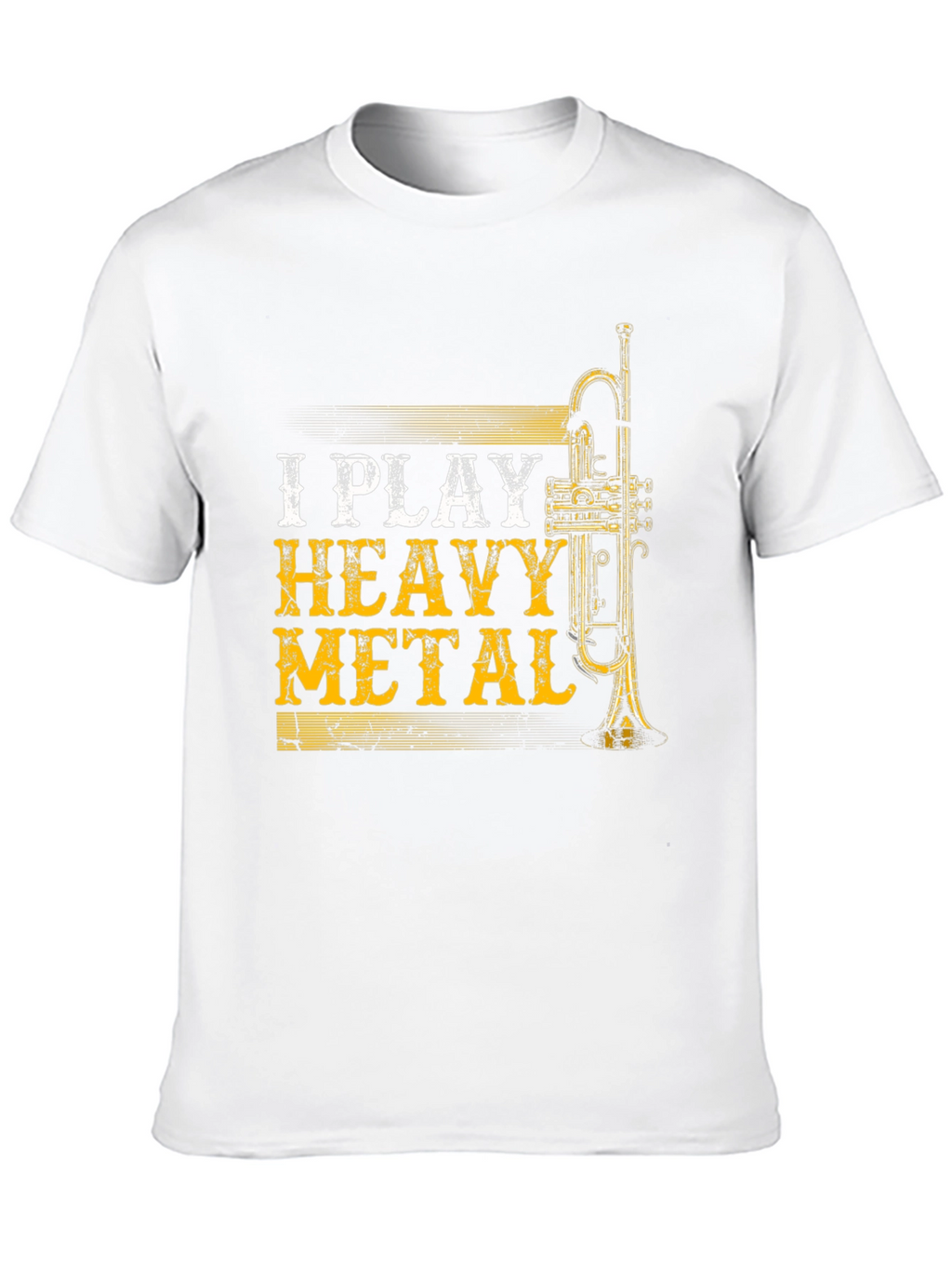 I Play Heavy Metal Trumpet Player T-Shirt