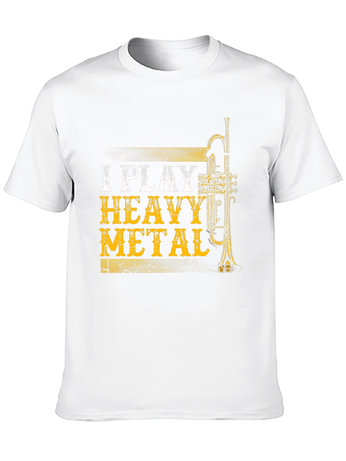 I Play Heavy Metal Trumpet Player T-Shirt