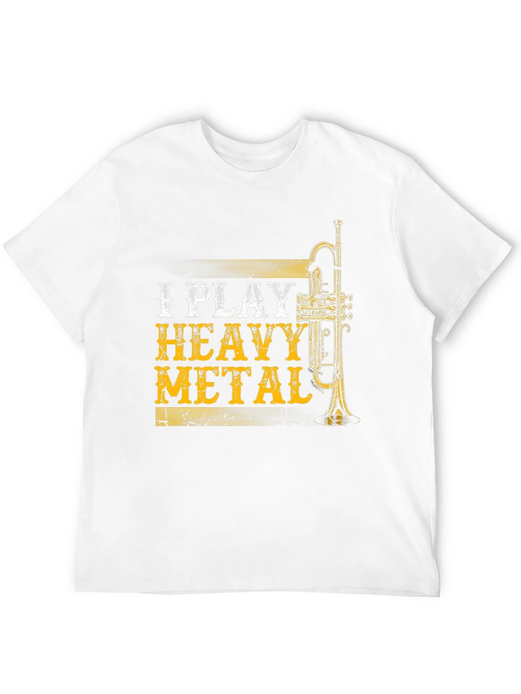 I Play Heavy Metal Trumpet Player T-Shirt