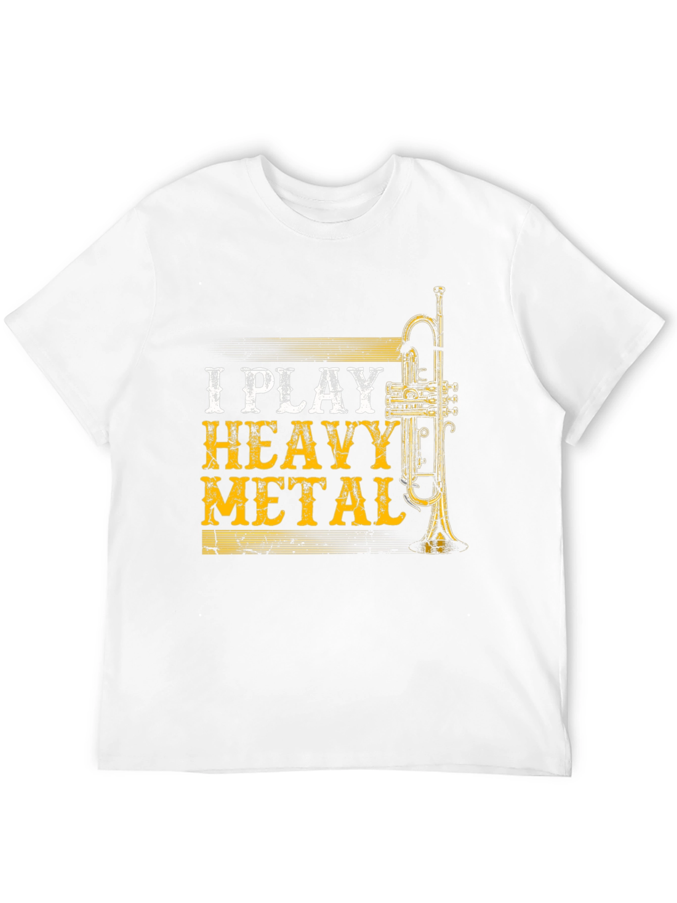 I Play Heavy Metal Trumpet Player T-Shirt