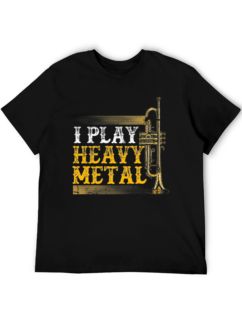 I Play Heavy Metal Trumpet Player T-Shirt