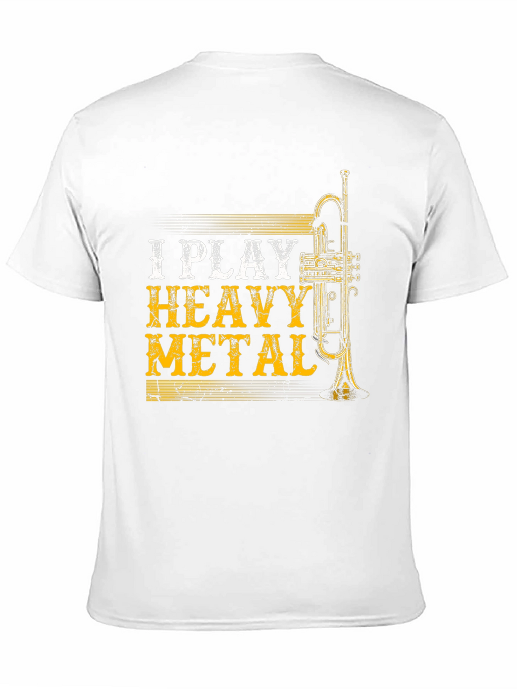 I Play Heavy Metal Trumpet Player T-Shirt
