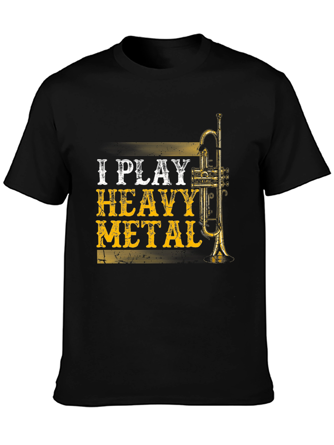 I Play Heavy Metal Trumpet Player T-Shirt