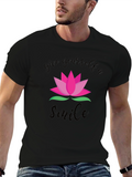 Lotus Flower T-Shirt - Give Yourself a Smile