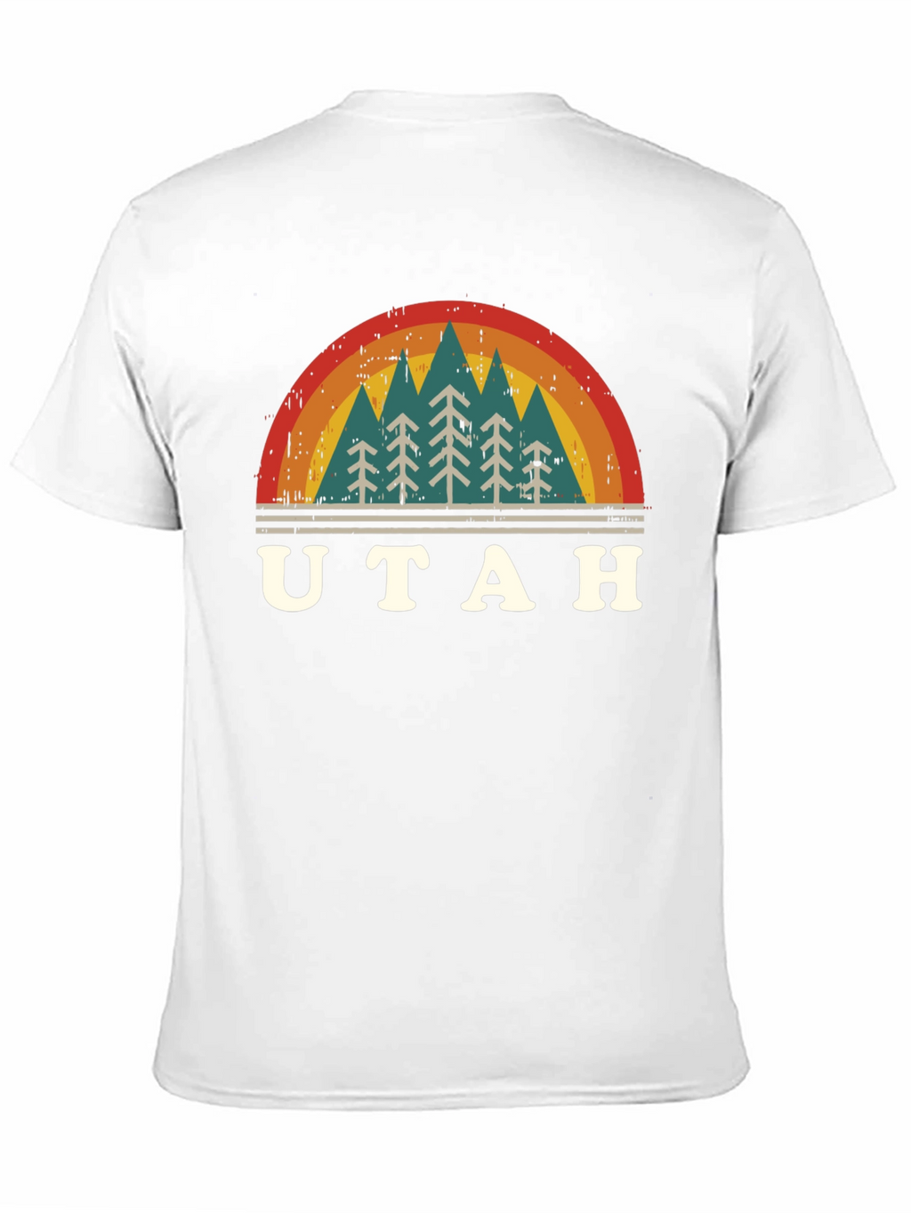 Retro Utah Trees T-Shirt