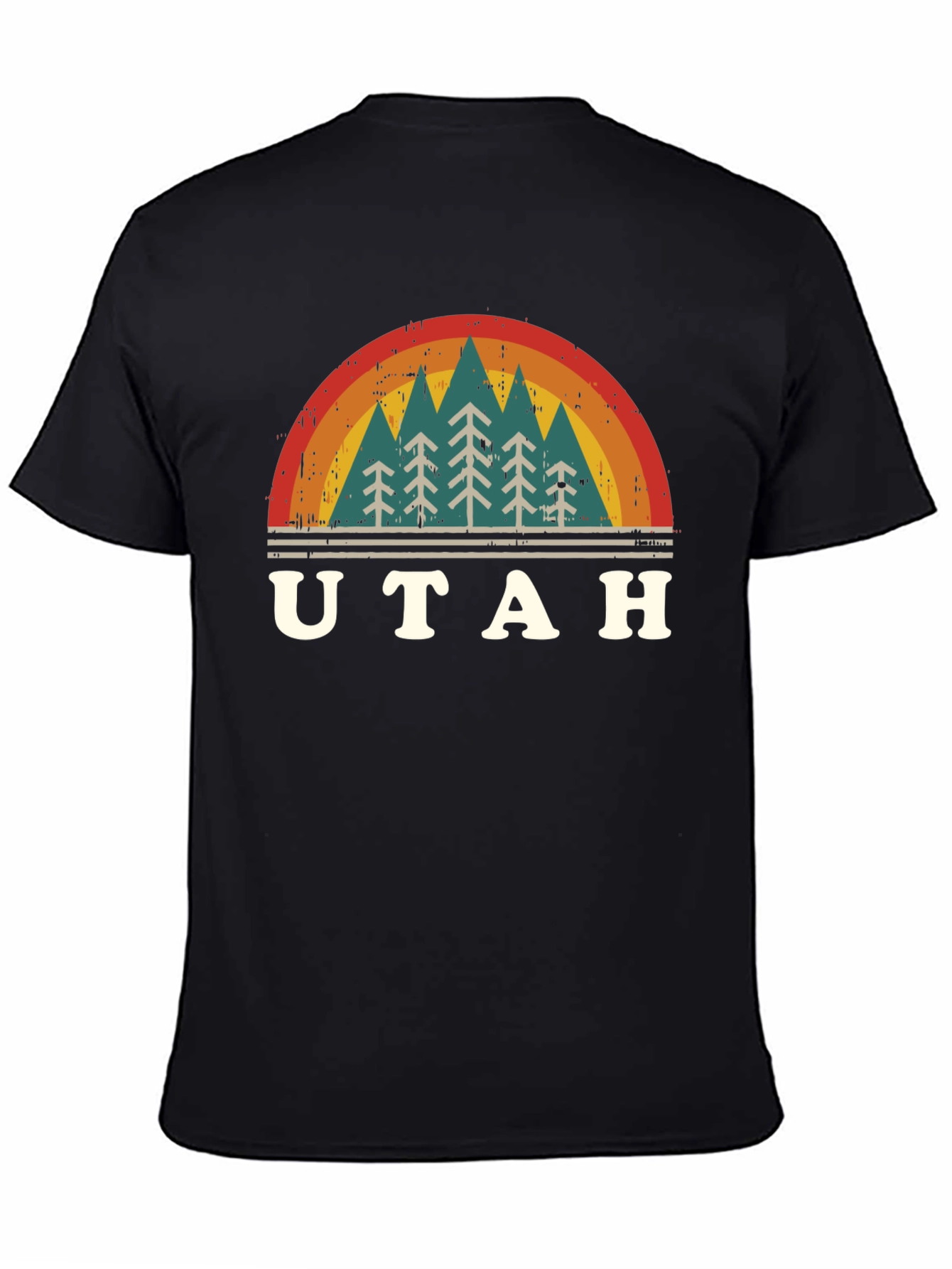 Retro Utah Trees T-Shirt