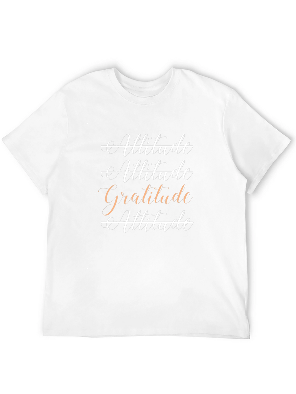 Attitude Gratitude Graphic T-Shirt