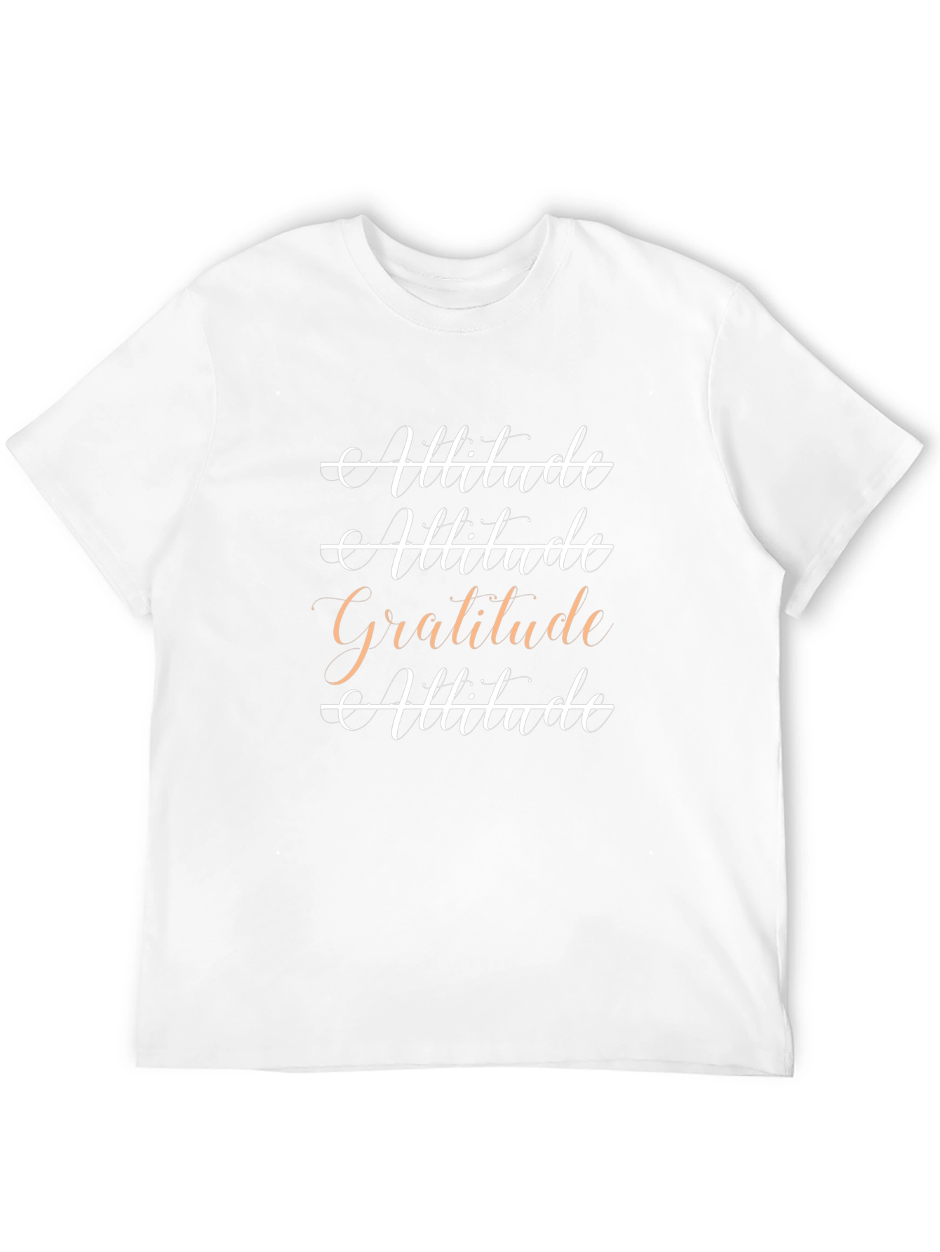 Attitude Gratitude Graphic T-Shirt