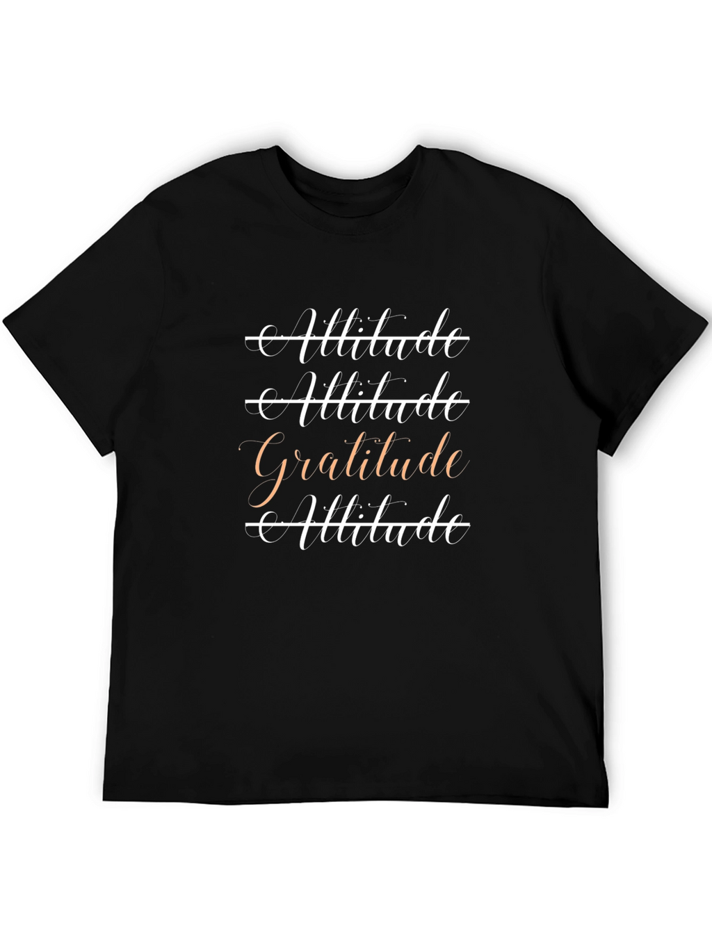 Attitude Gratitude Graphic T-Shirt