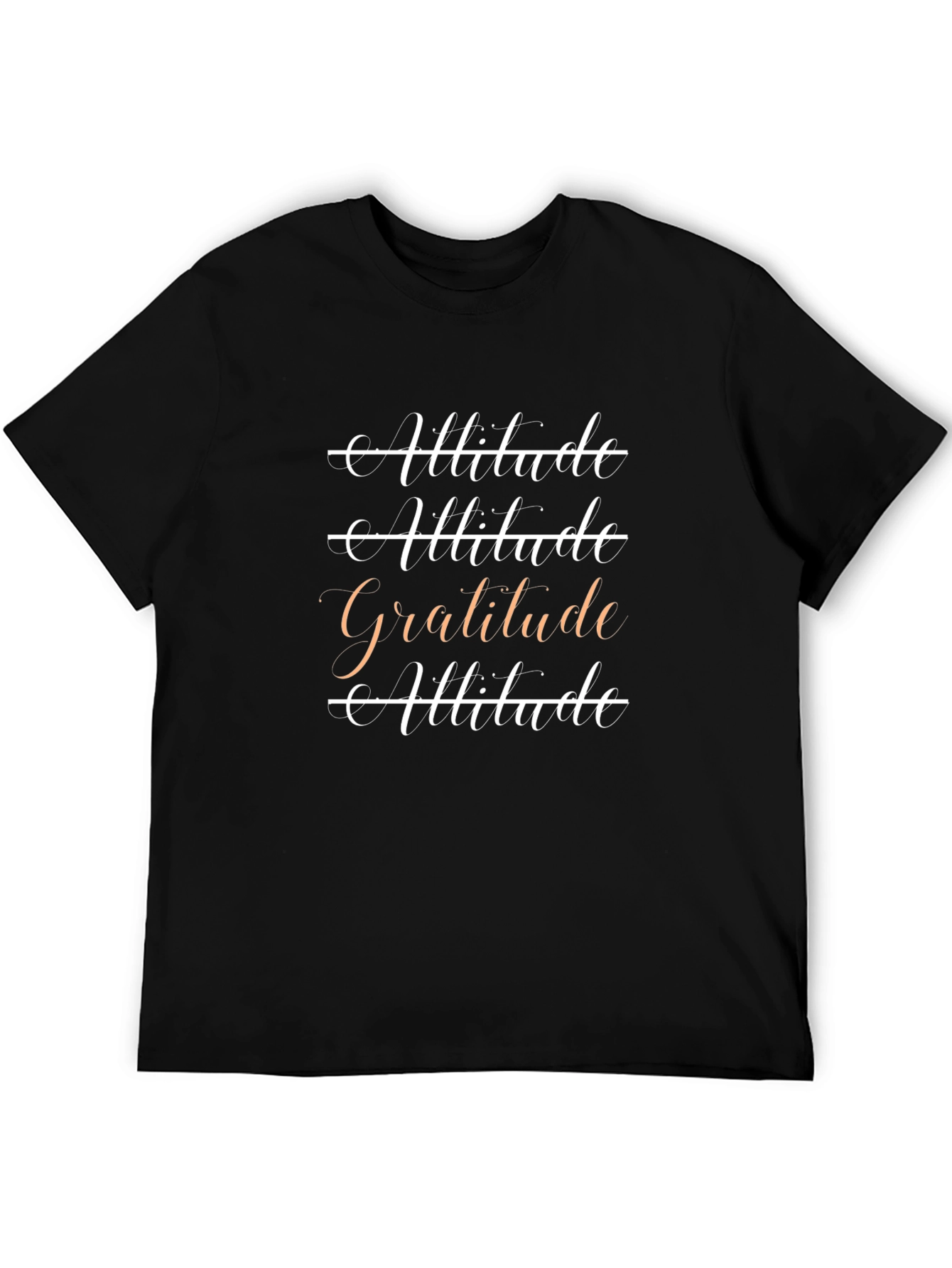 Attitude Gratitude Graphic T-Shirt
