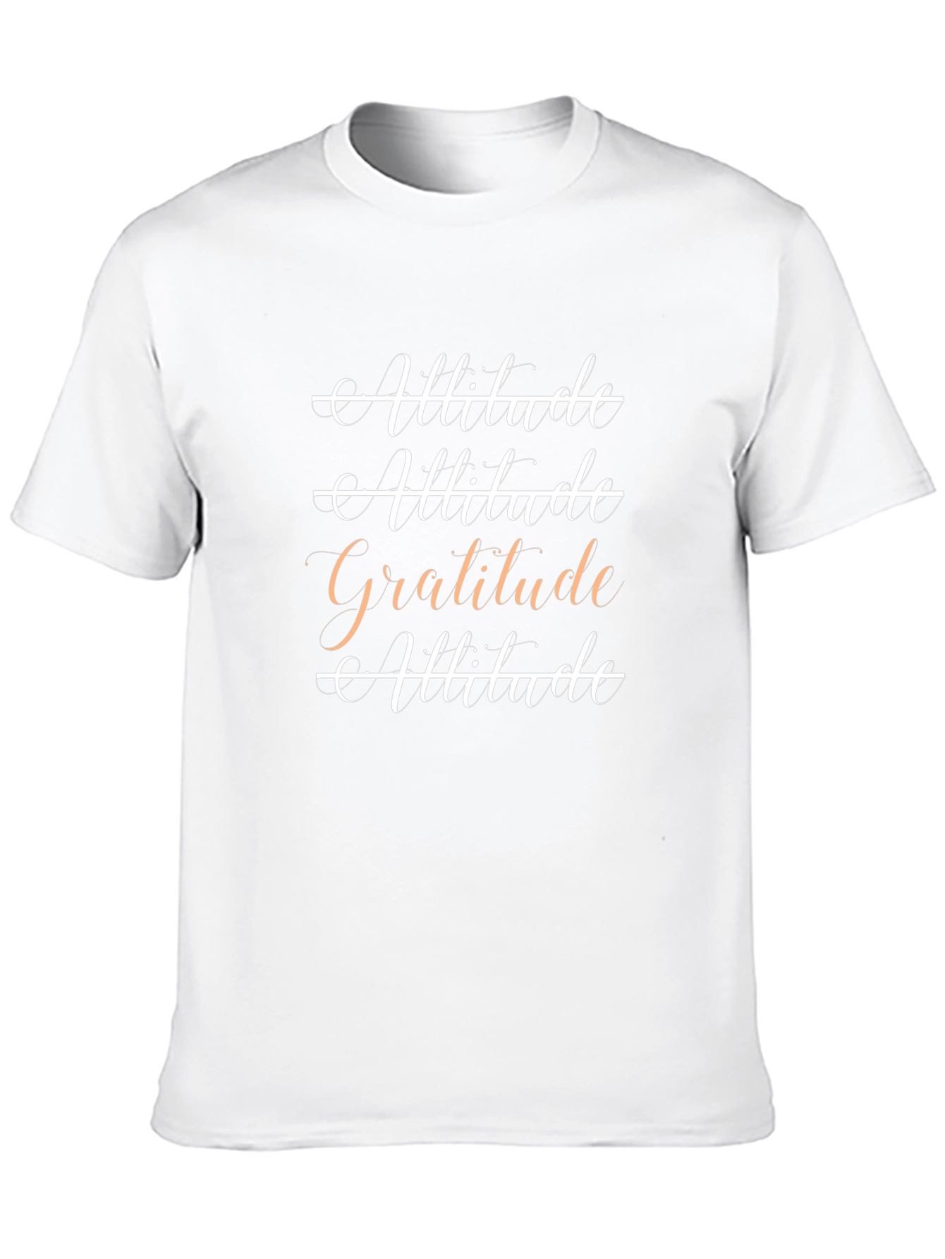 Attitude Gratitude Graphic T-Shirt